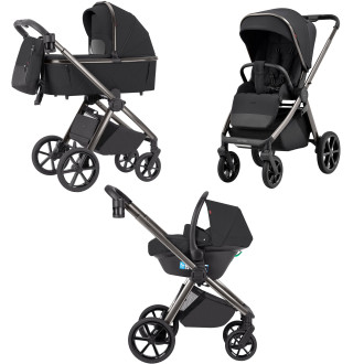 Коляска 3в1 Carrello Omega CRL-6535 Absolute Black