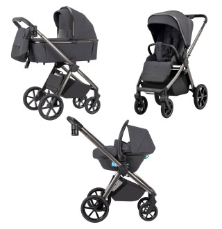 Коляска 3в1 Carrello Omega CRL-6535 Excellent Grey