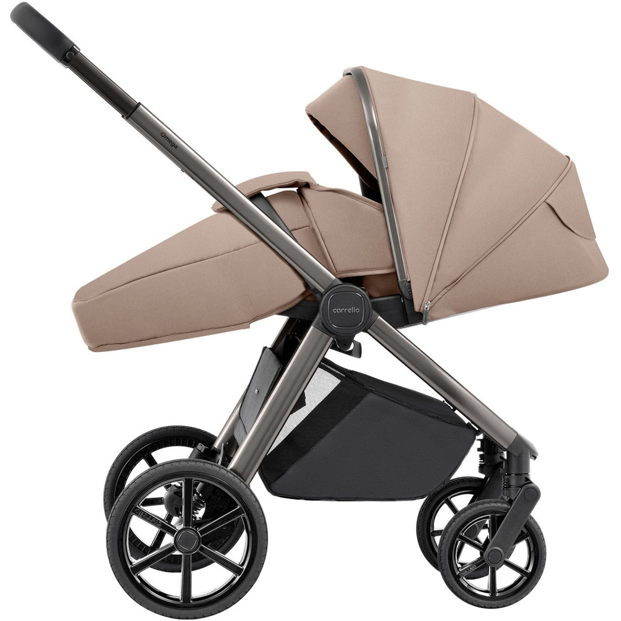 Коляска 2в1 Carrello Omega CRL-6530 Absolute Black