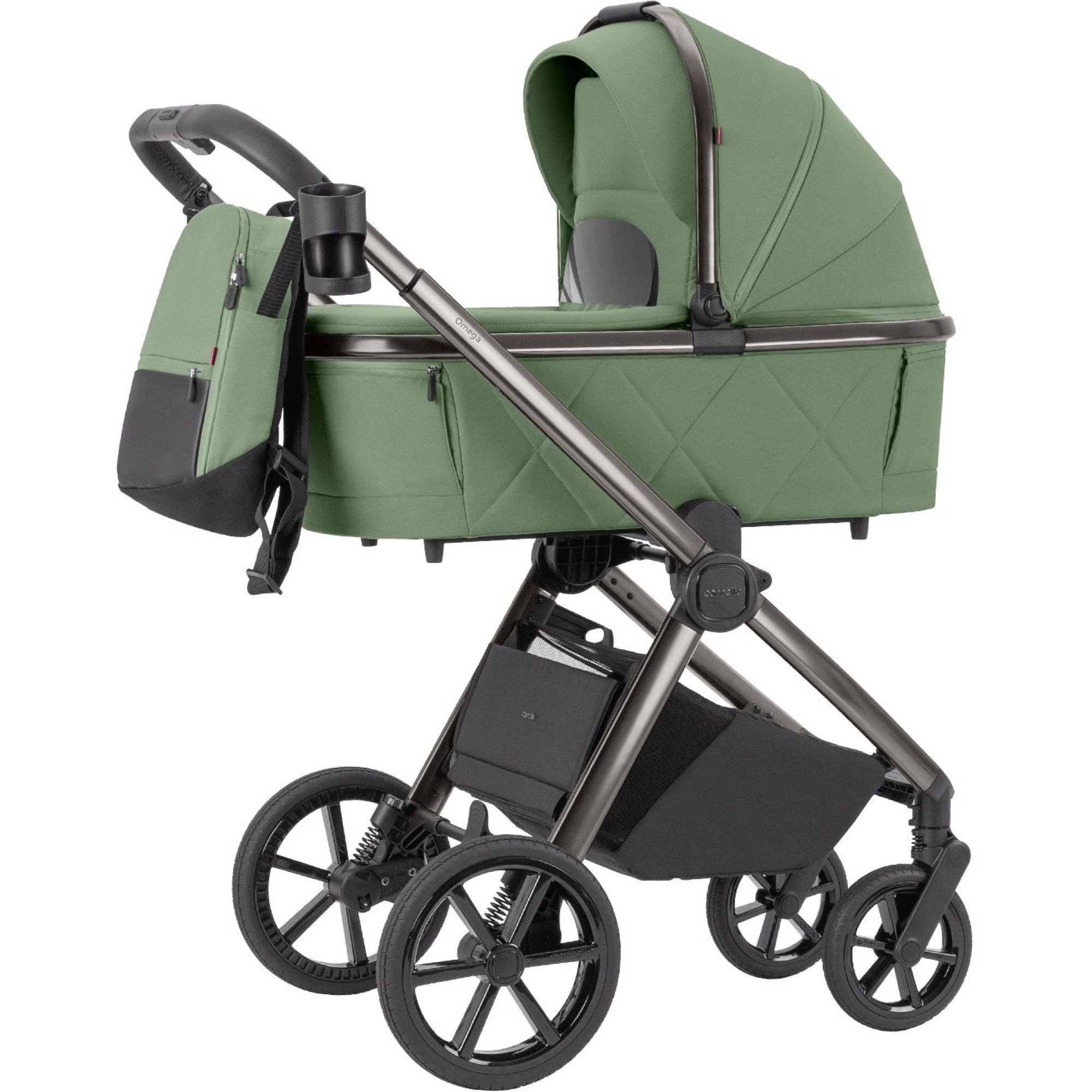Коляска 2в1 Carrello Omega CRL-6530 Absolute Black