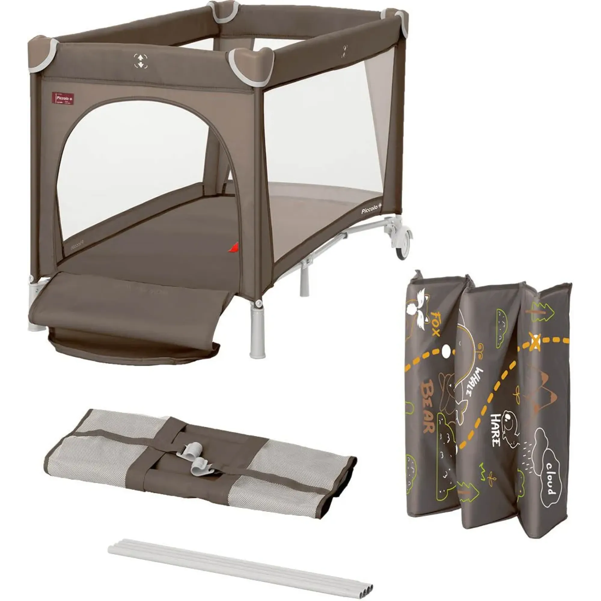 Манеж Carrello Piccolo+ CRL-18102 Sand Beige