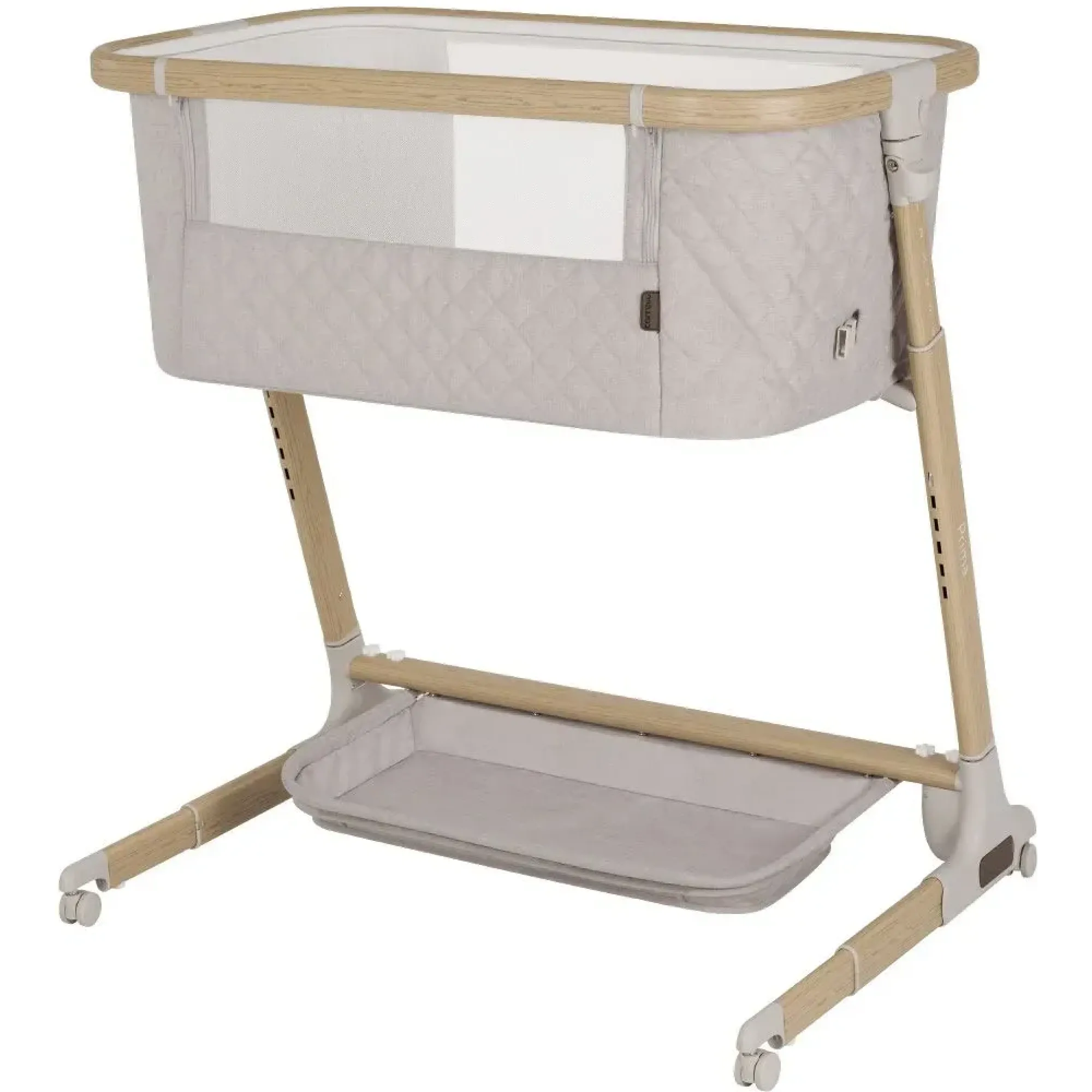 Дитяче ліжечко Carrello Prima+ CRL-16504 Cloud Grey