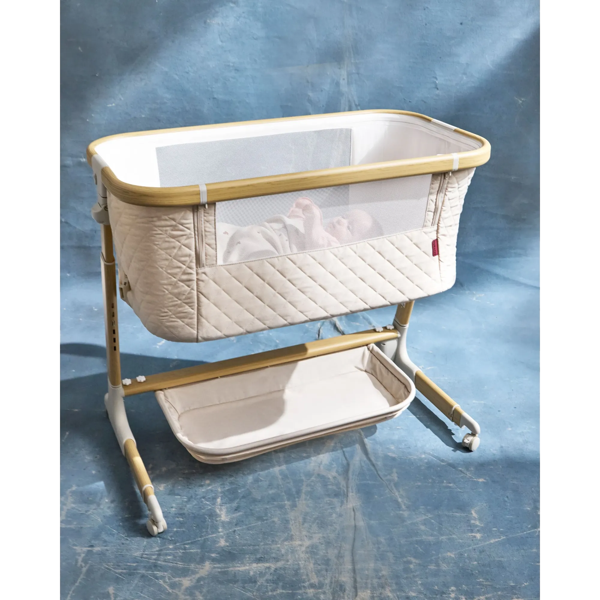 Дитяче ліжечко Carrello Prima+ CRL-16504 Cloud Grey