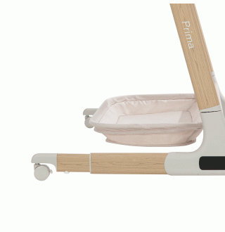 Дитяче ліжечко Carrello Prima CRL-16503 Cloud Grey