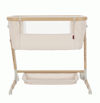 Дитяче ліжечко Carrello Prima CRL-16503 Cloud Grey