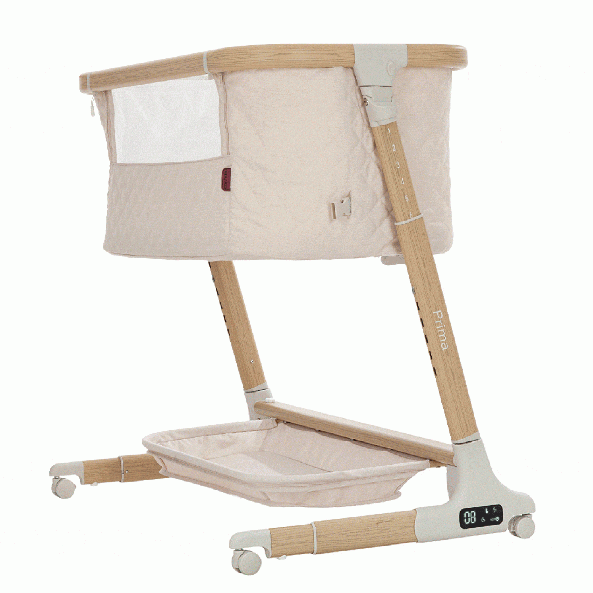 Дитяче ліжечко Carrello Prima CRL-16503 Cloud Grey