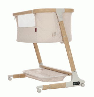 Дитяче ліжечко Carrello Prima CRL-16503 Cloud Grey