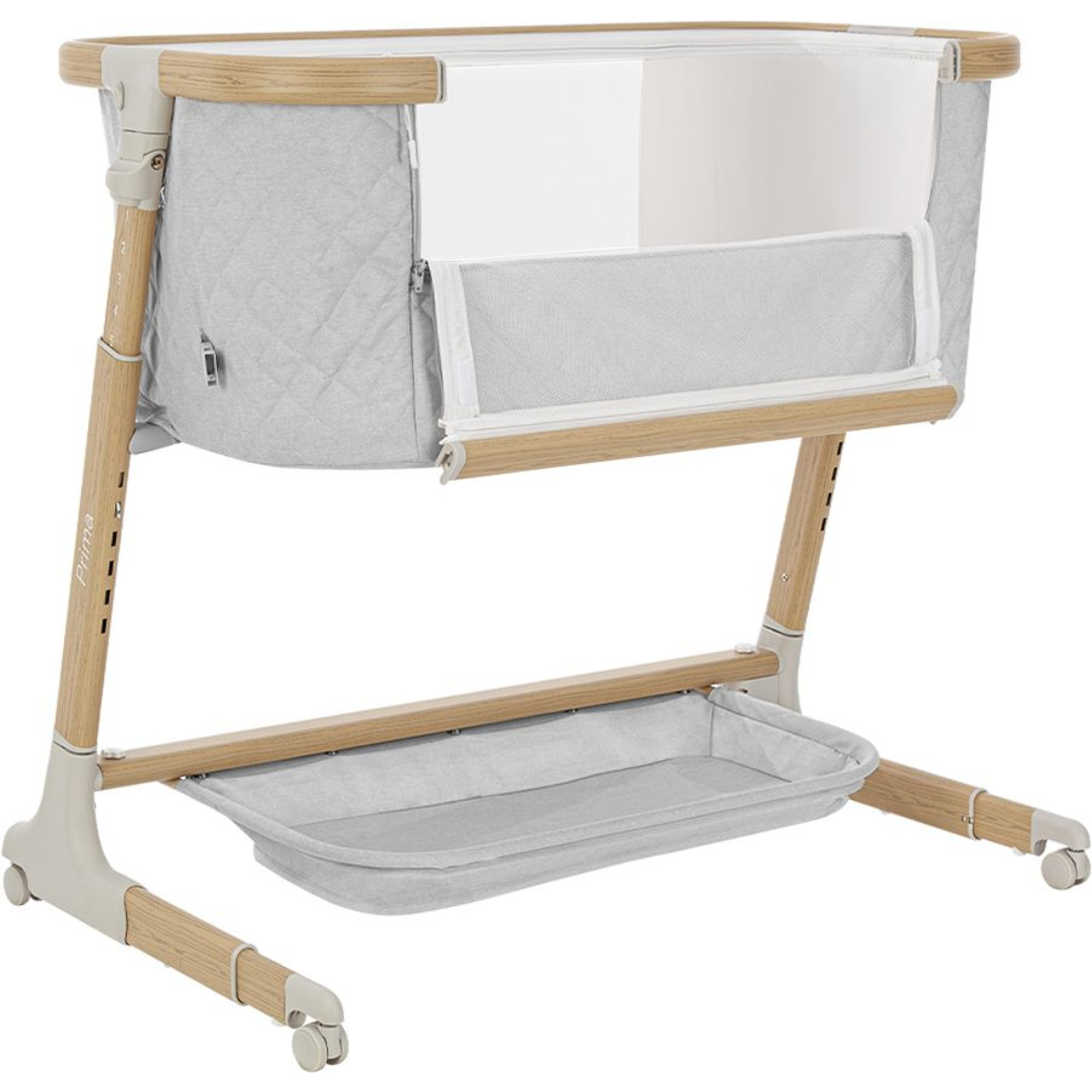 Дитяче ліжечко Carrello Prima CRL-16503 Cloud Grey