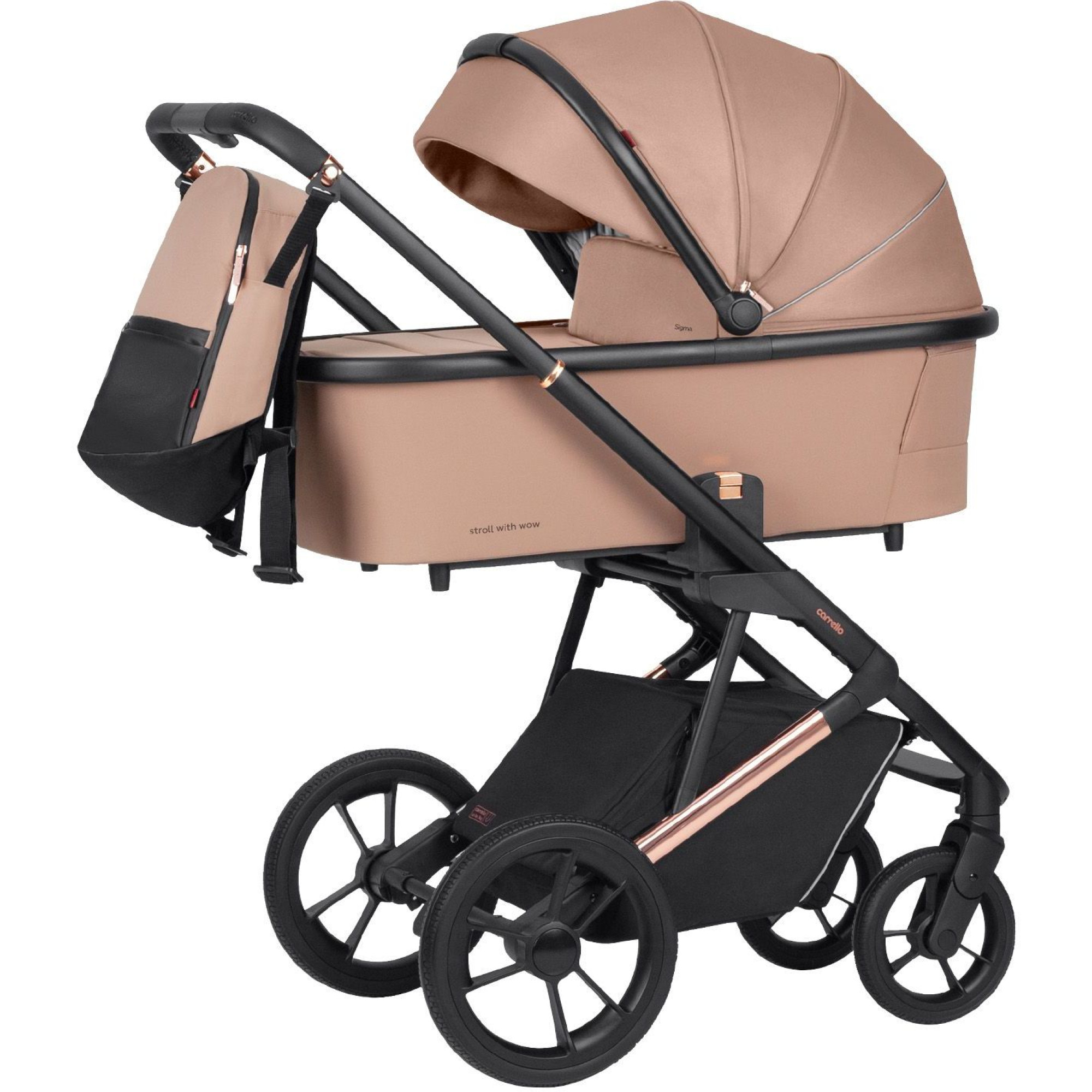 Коляска 2в1 Carrello Sigma CRL-6509 Cream Beige NF
