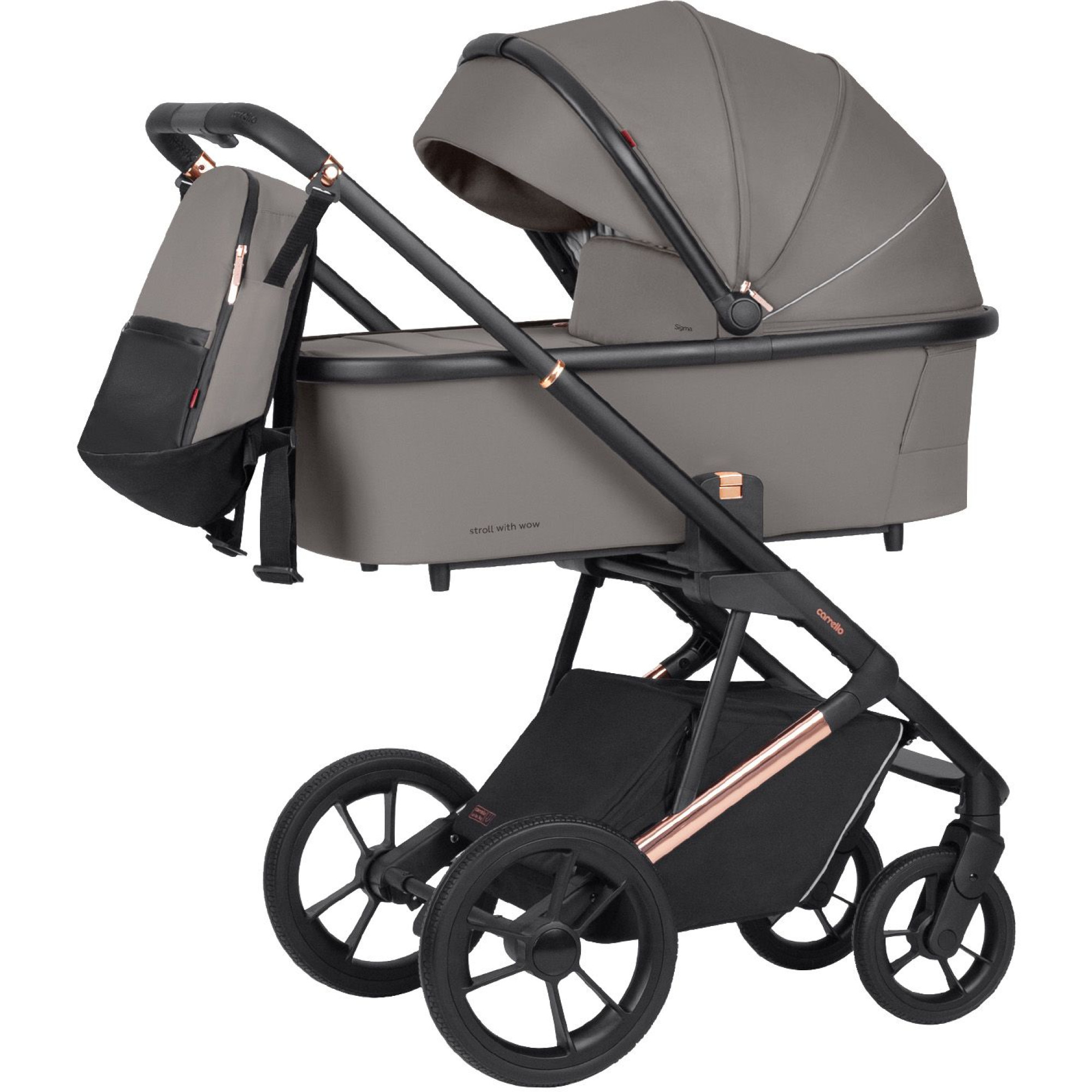 Коляска 2в1 Carrello Sigma CRL-6509 Fog Grey NF