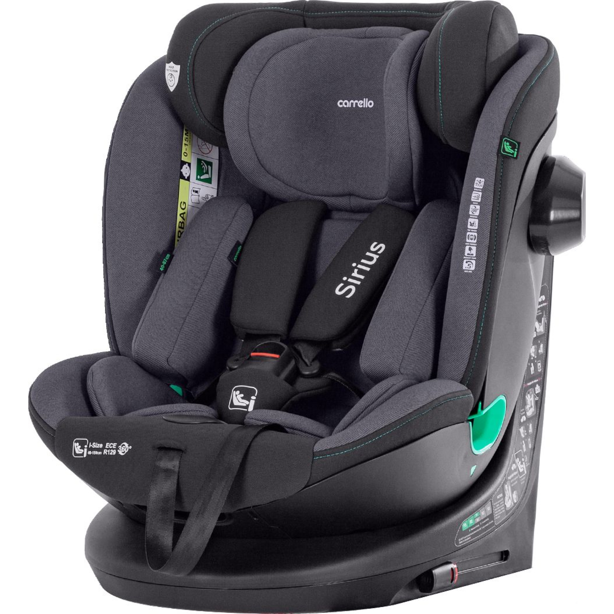 Автокрісло Carrello Sirius CRL-8808 Harbor Grey i-Size