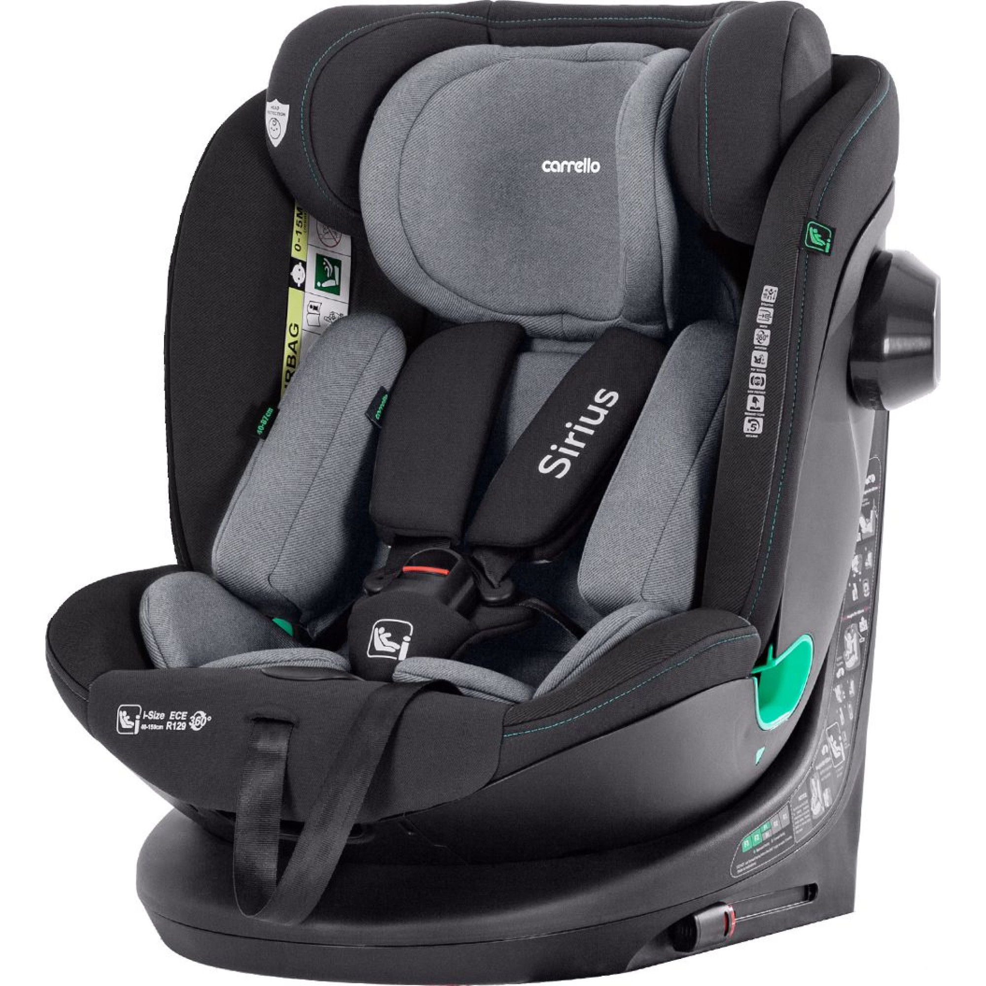 Автокрісло Carrello Sirius CRL-8808 Sky Grey i-Size