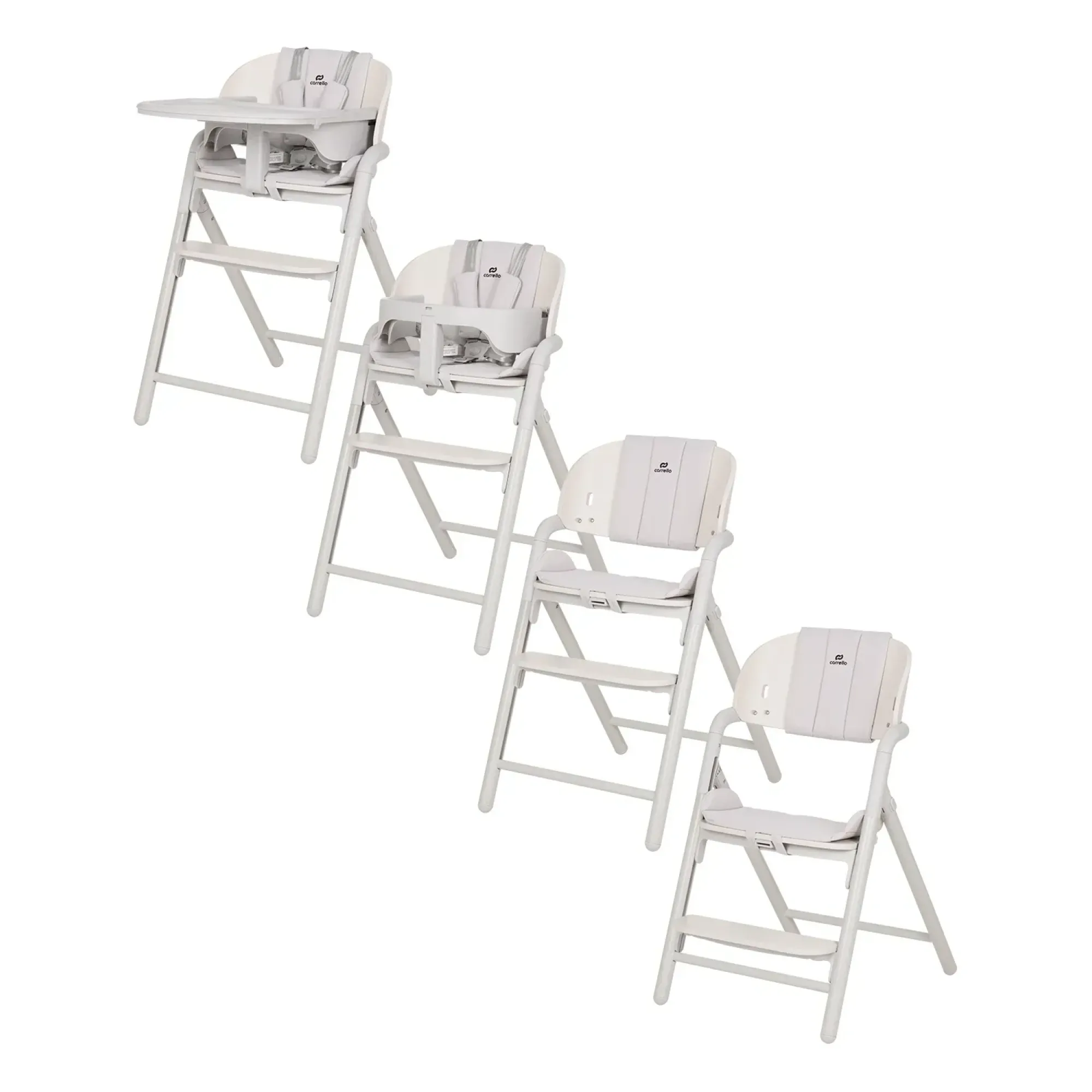 Стілець для годування Carrello Tenero CRL-9507 Atlantis Grey