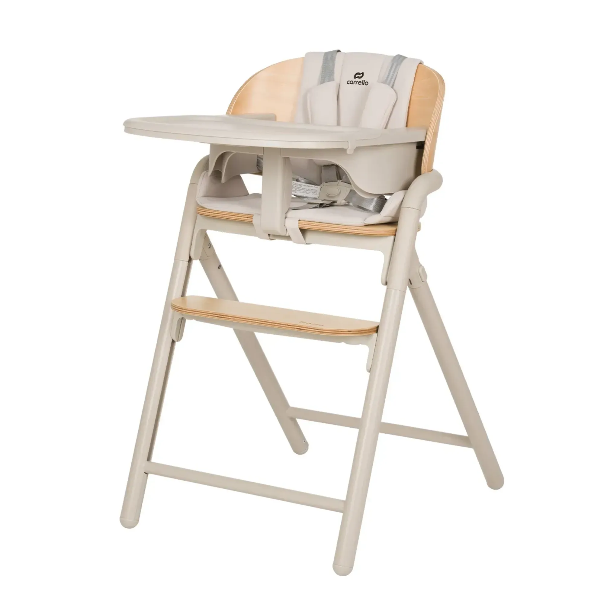 Стілець для годування Carrello Tenero CRL-9507 Olympus Beige Wooden