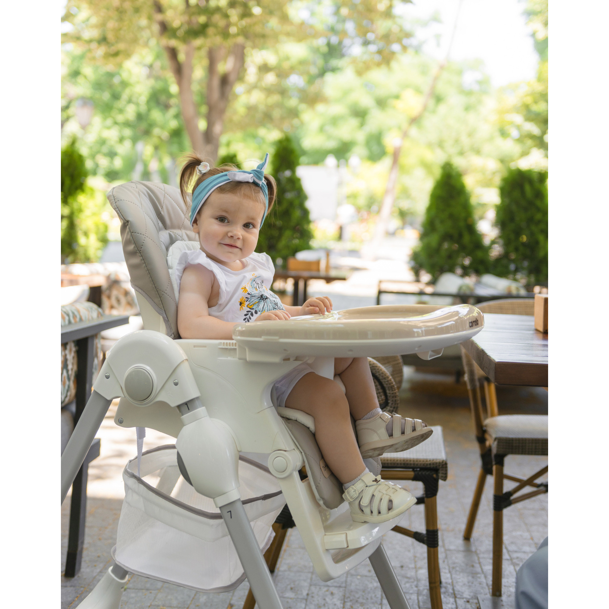 Стілець для годування Carrello Toffee CRL-9502/3 Light Beige