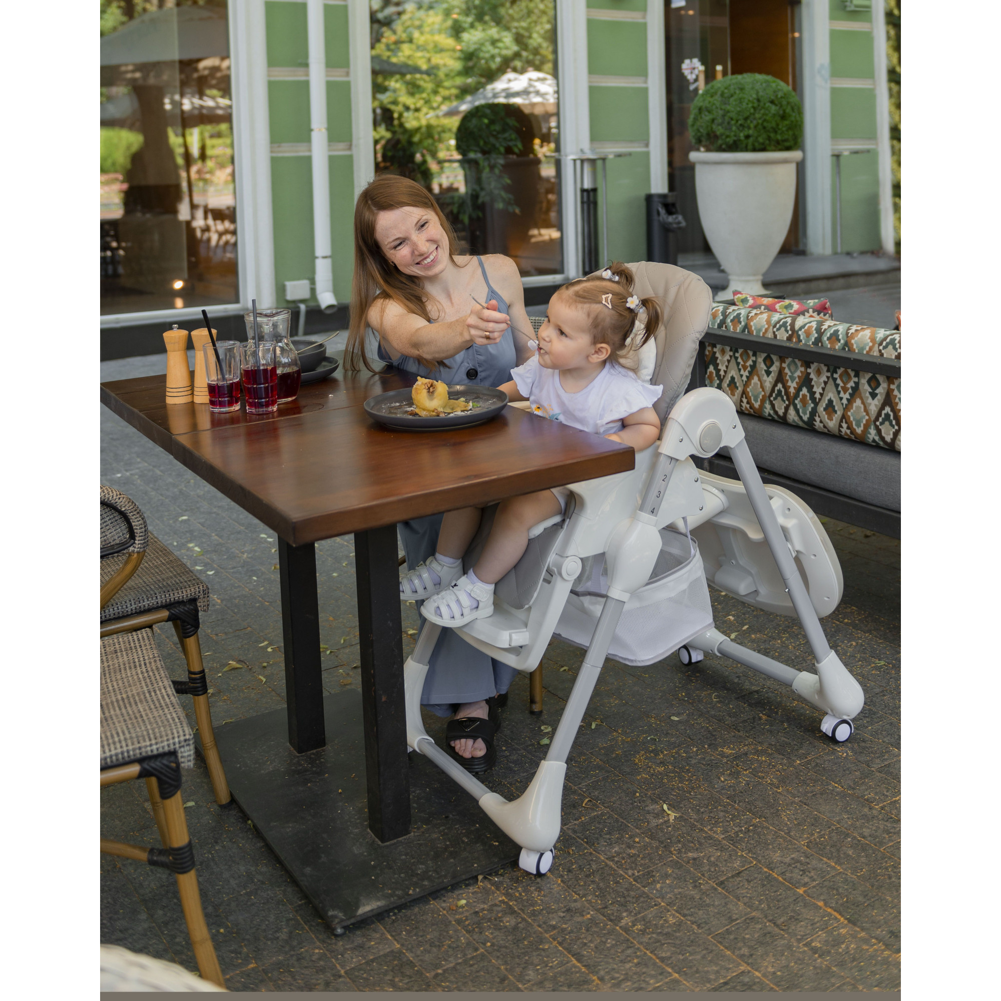 Стілець для годування Carrello Toffee CRL-9502/3 Light Beige