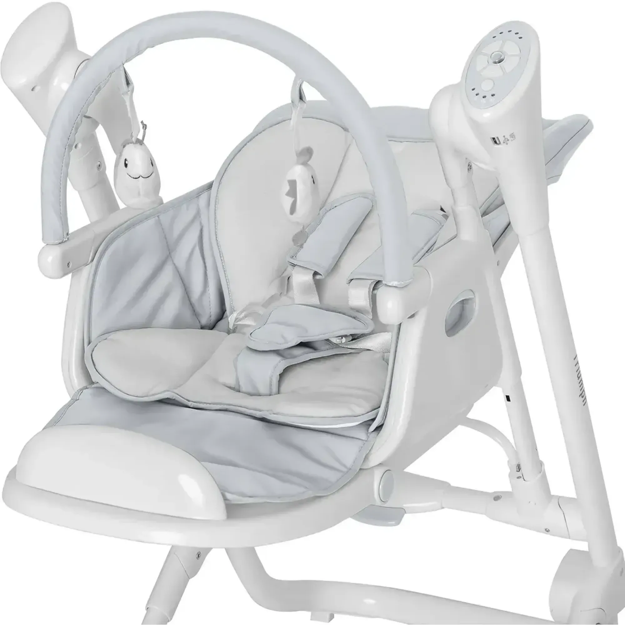 Стілець-гойдалка Carrello Triumph CRL-10302 Cloud Grey