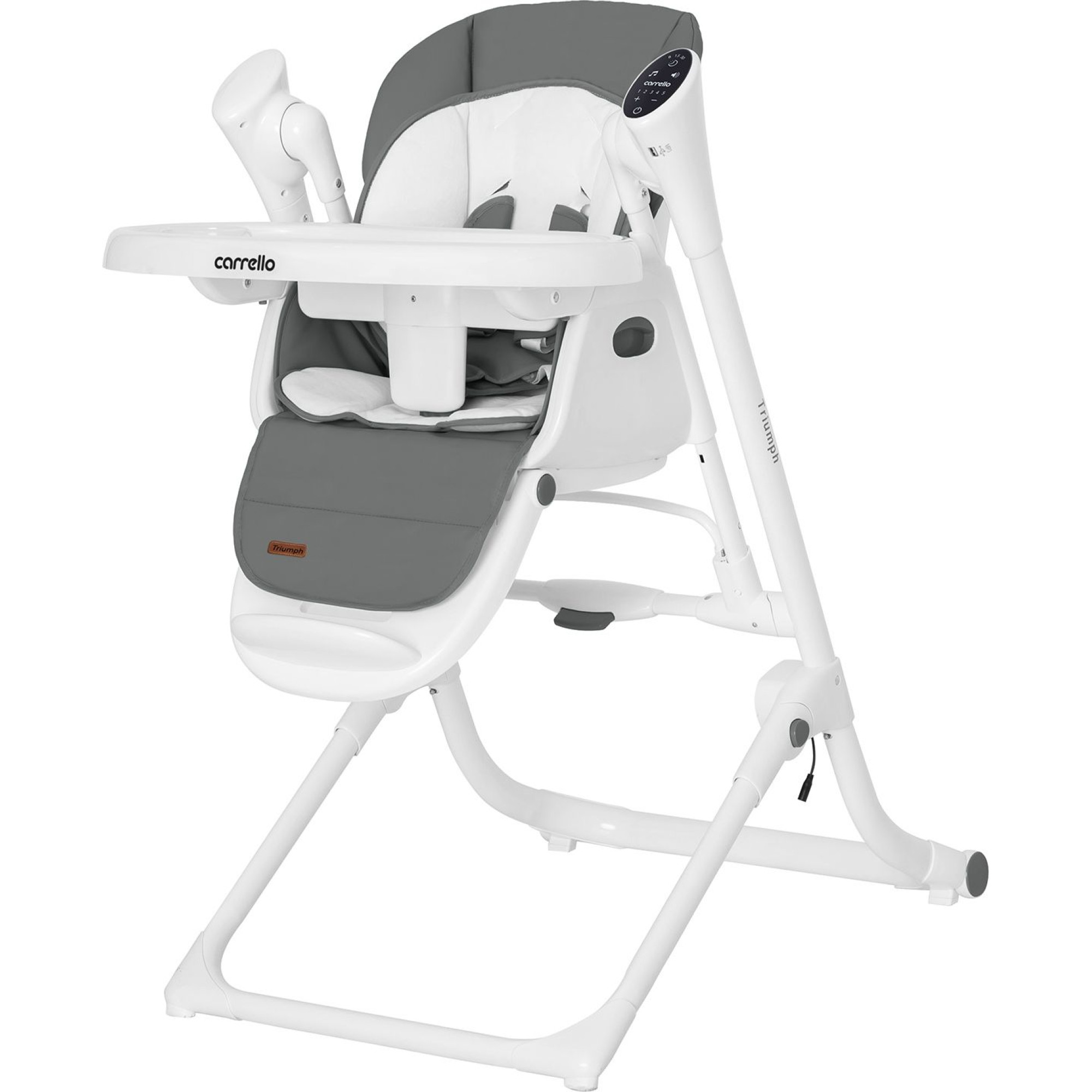 Стілець-гойдалка Carrello Triumph CRL-10302 Palette Grey сенсорна панель
