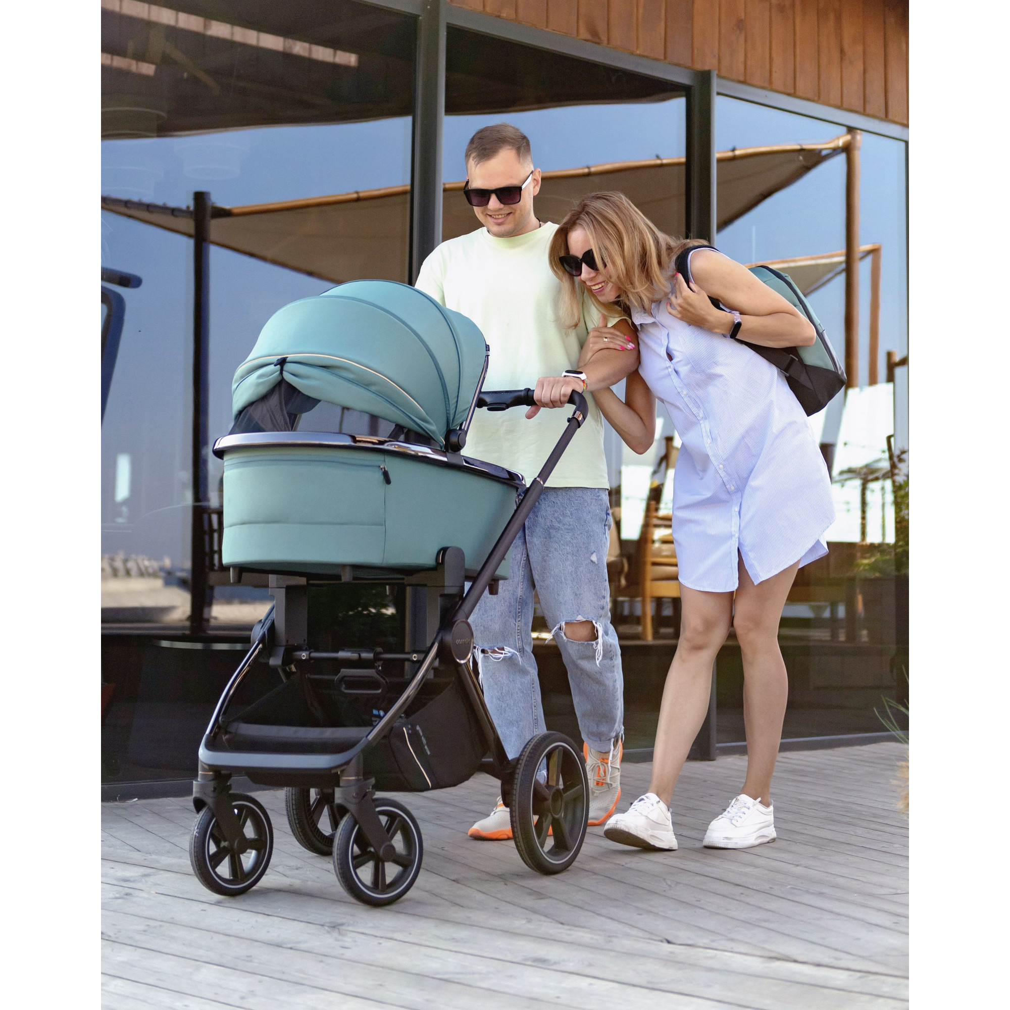 Коляска 2в1 Carrello Ultimo CRL-6511 NF Sable Black