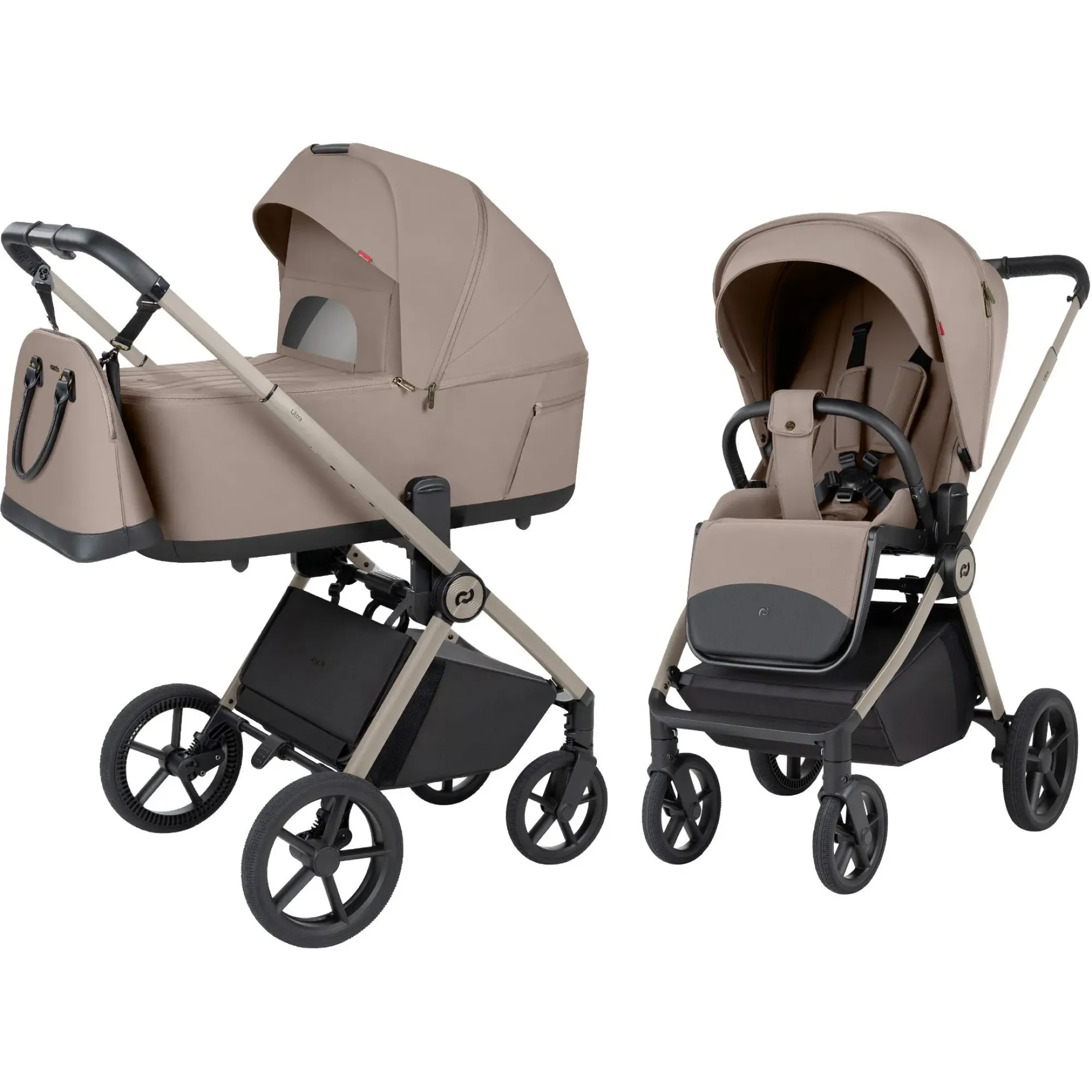Коляска 2в1 Carrello Ultra F CRL-6556 Vintage Beige