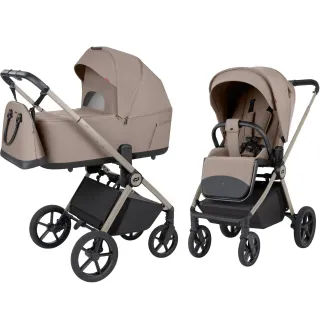 Коляска 2в1 Carrello Ultra F CRL-6556 Vintage Beige