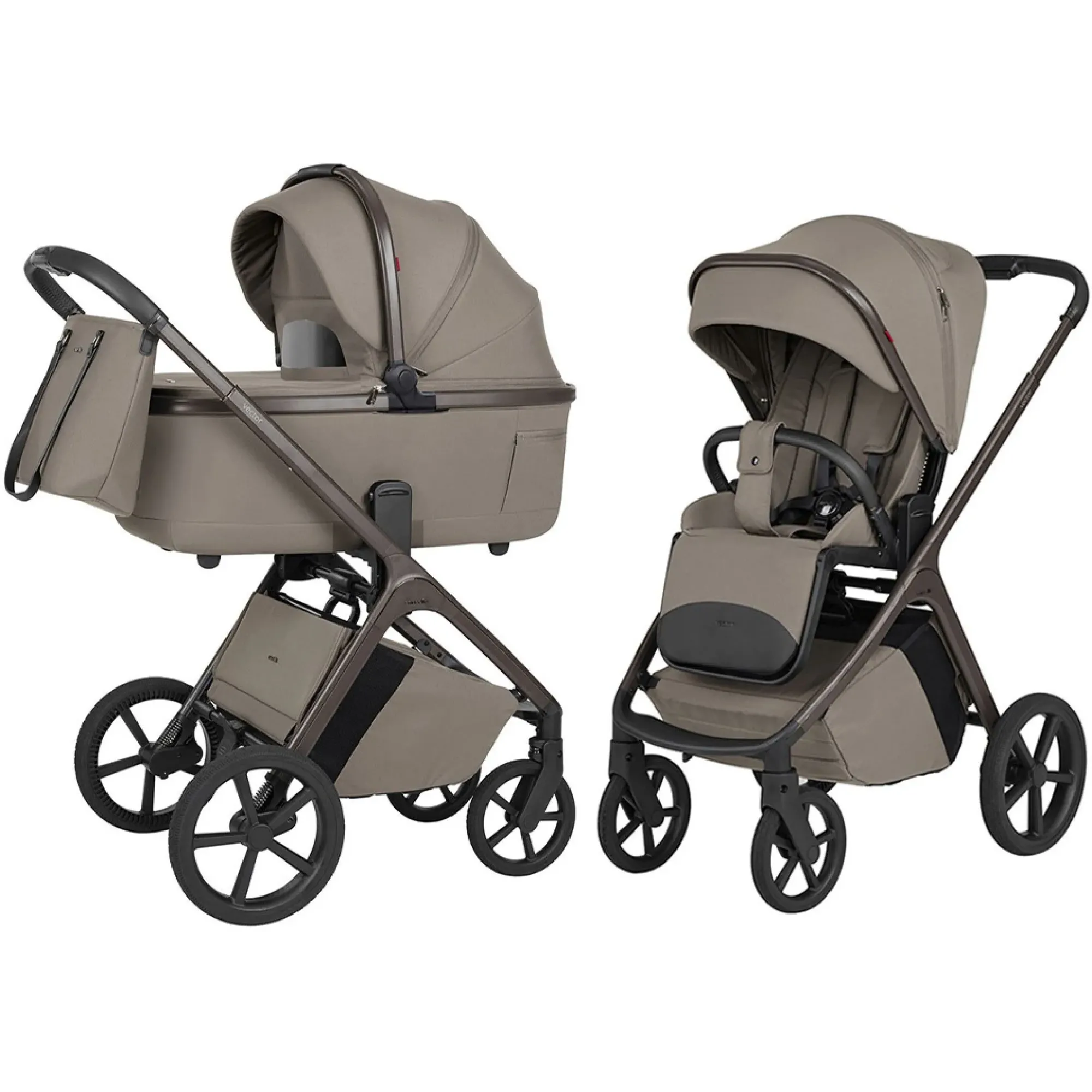 Коляска 2в1 Carrello Vector F CRL-6700 Flannel Beige
