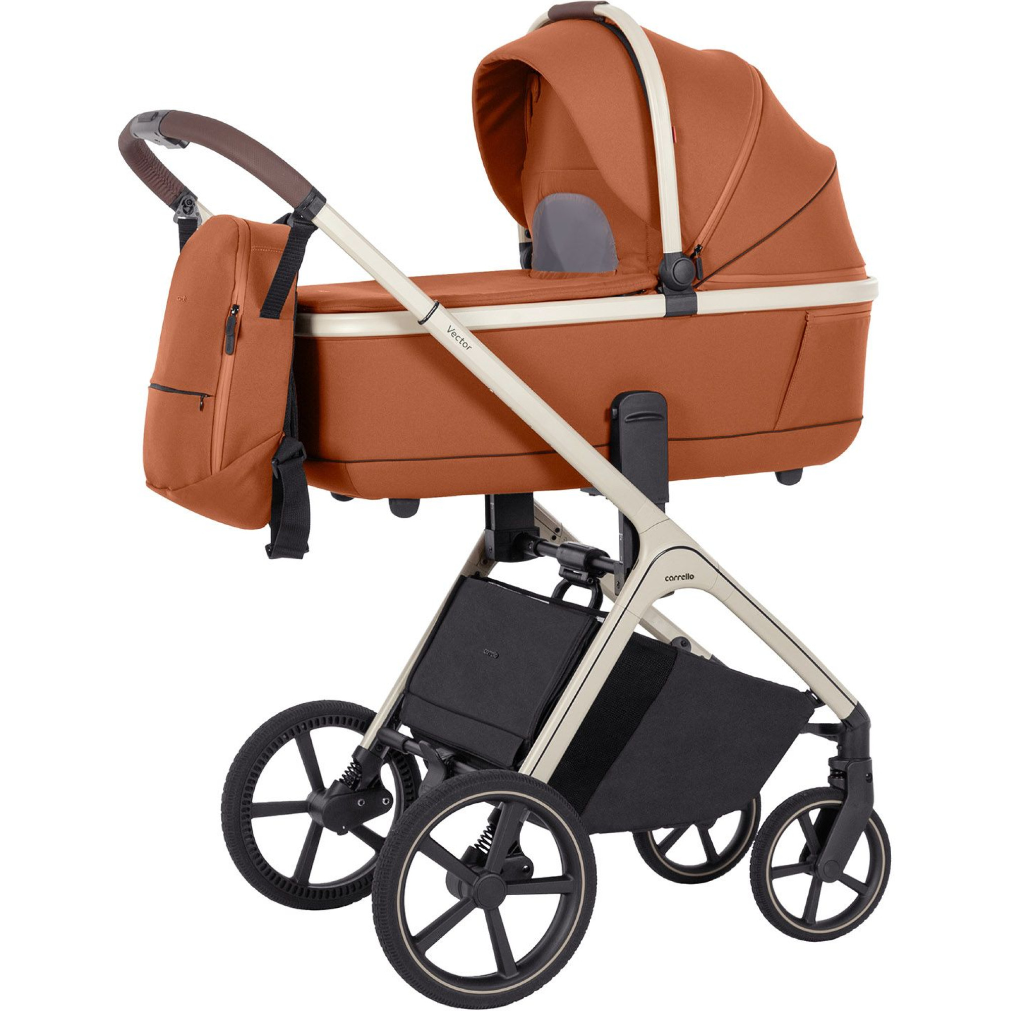 Коляска 2в1 Carrello Vector CRL-6550 Coral Orange
