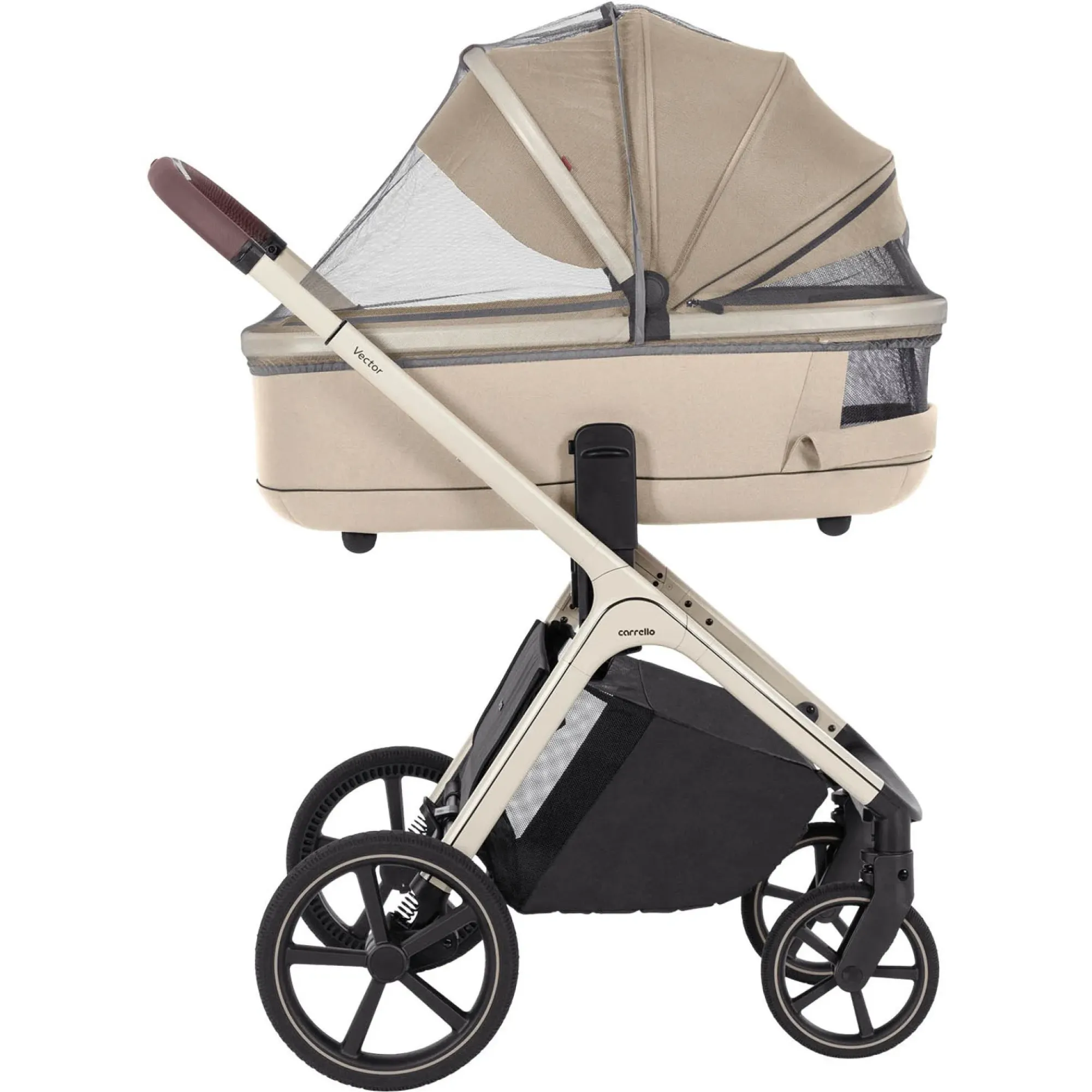 Коляска 2в1 Carrello Vector CRL-6550 Seashell Beige