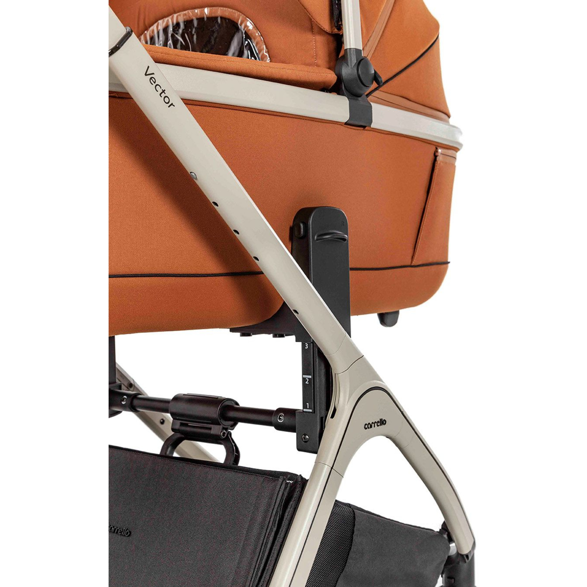 Коляска 2в1 Carrello Vector CRL-6550 Seashell Beige