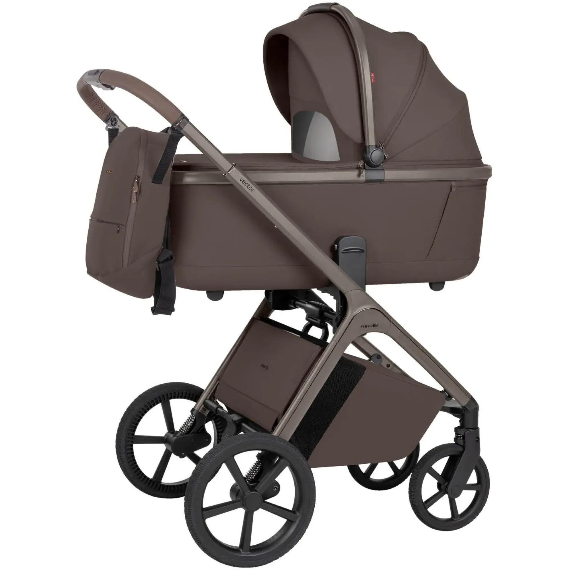 Коляска 2в1 Carrello Vector CRL-6553 Coffee Beige