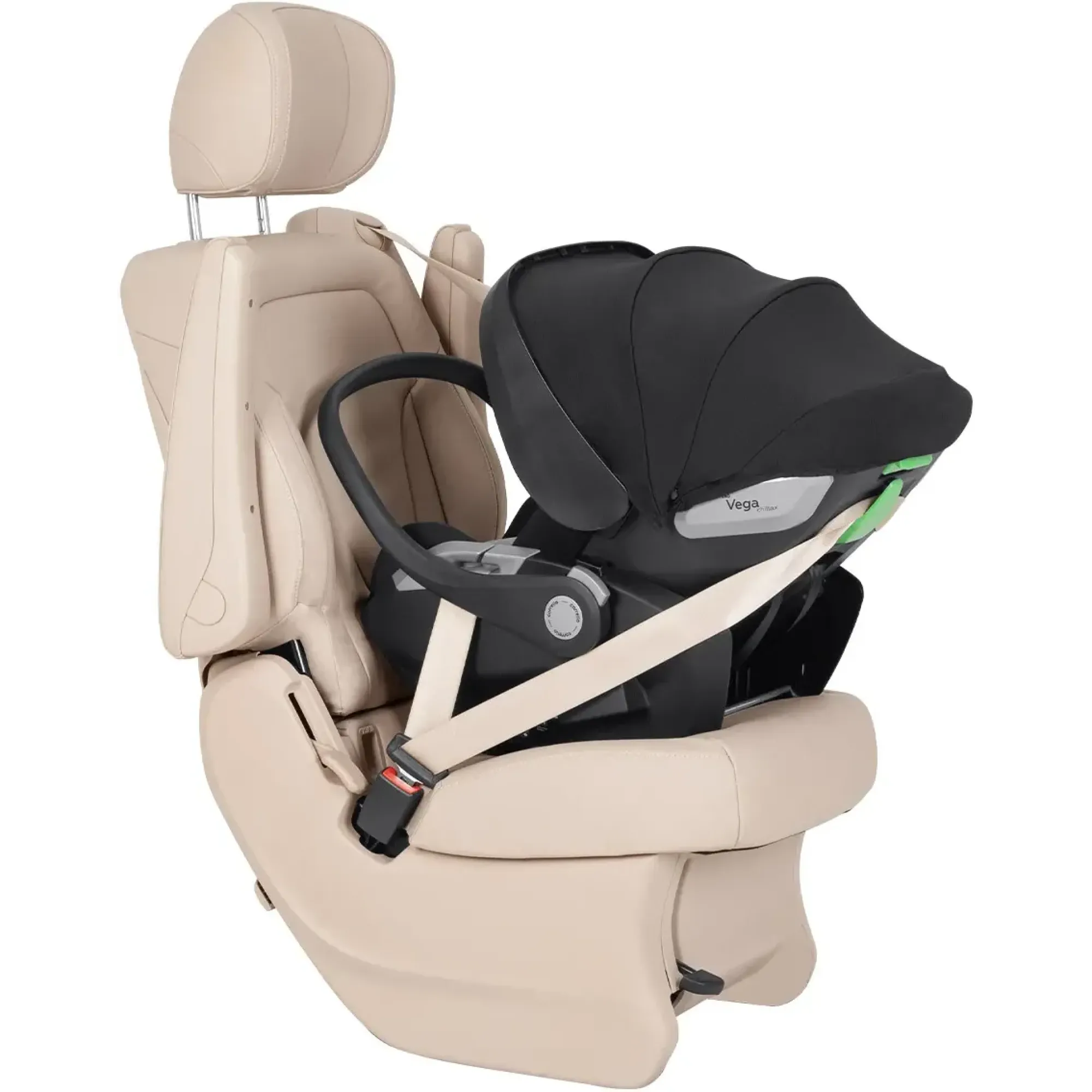 Автокрісло+база Carrello Carrello Vega chillax CRL-18001 i-Size Black