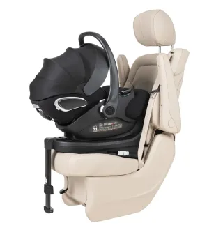 Автокрісло+база Carrello Vega CRL-14101/3AY Absolute Black i-Size 40-87см ISOFIX з обертанням