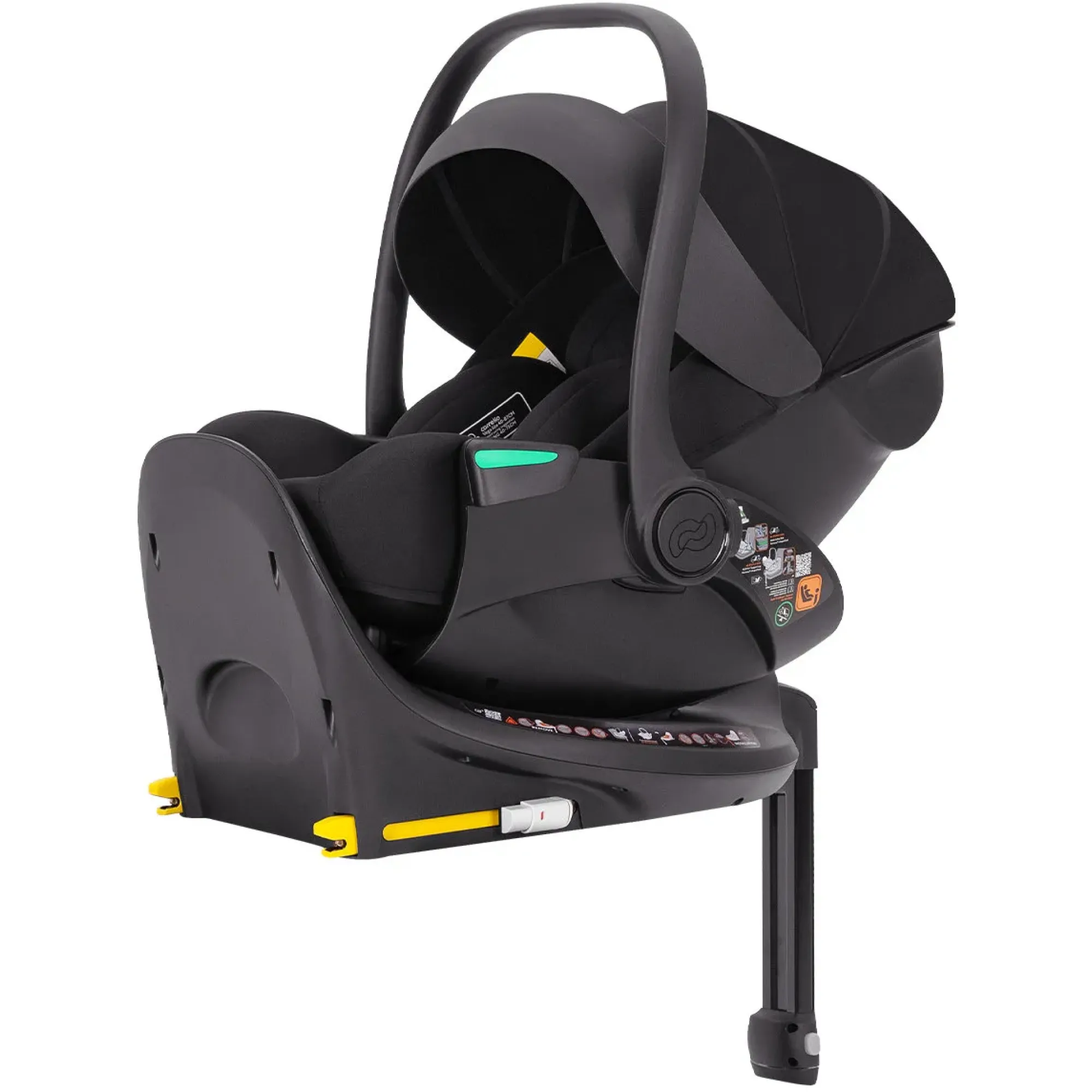 Автокрісло+база Carrello Vega lite CRL-13808/2 i-Size Absolute Black