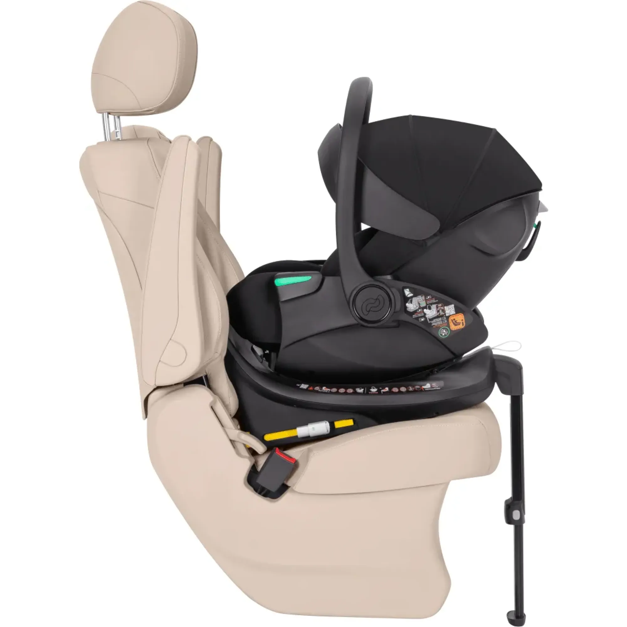 Автокрісло+база Carrello Vega lite CRL-13808/2 i-Size Absolute Black