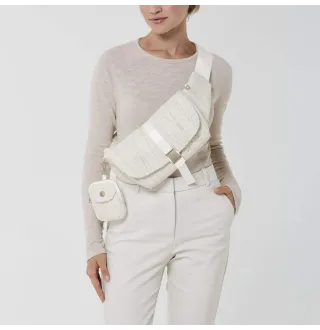 Сумка Cybex на пояс Boucle Cream White