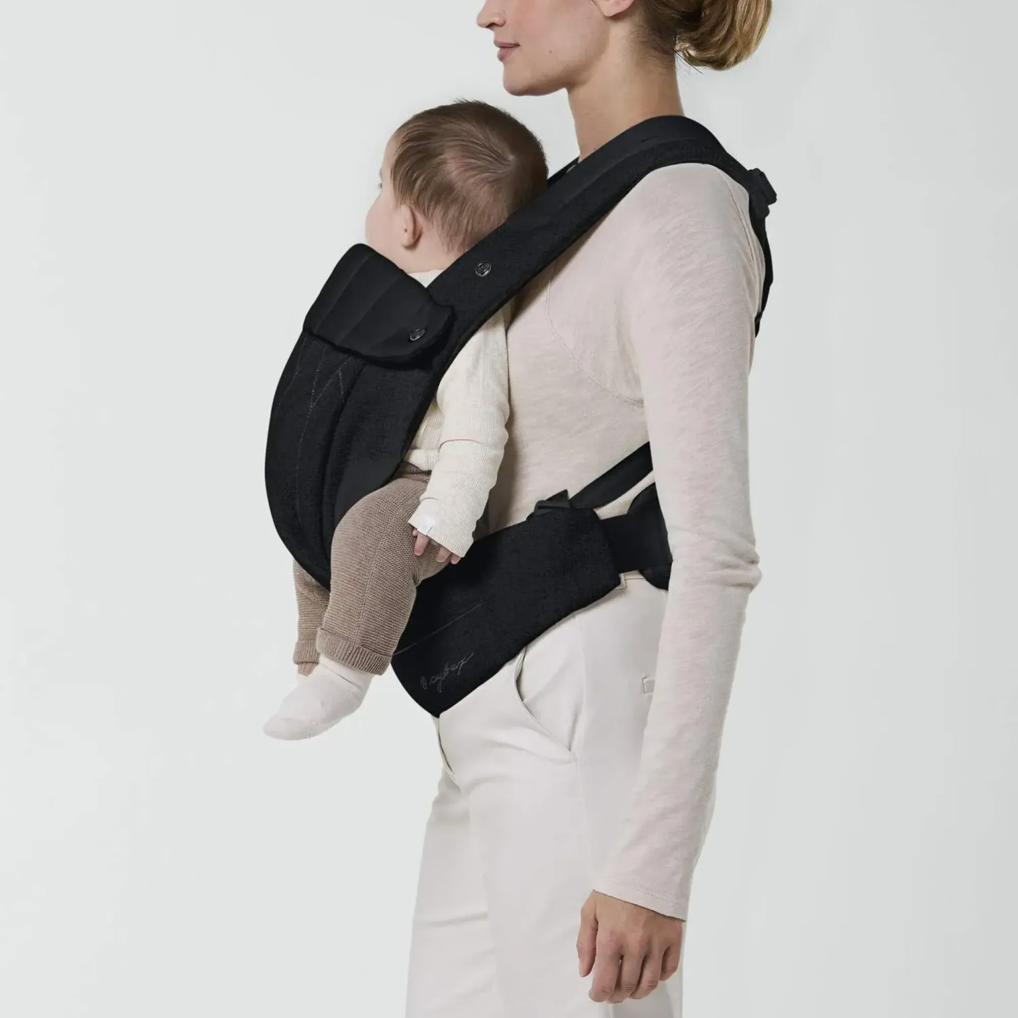 Рюкзак-кенгуру Cybex Coya Carrier Boucle Stone Black