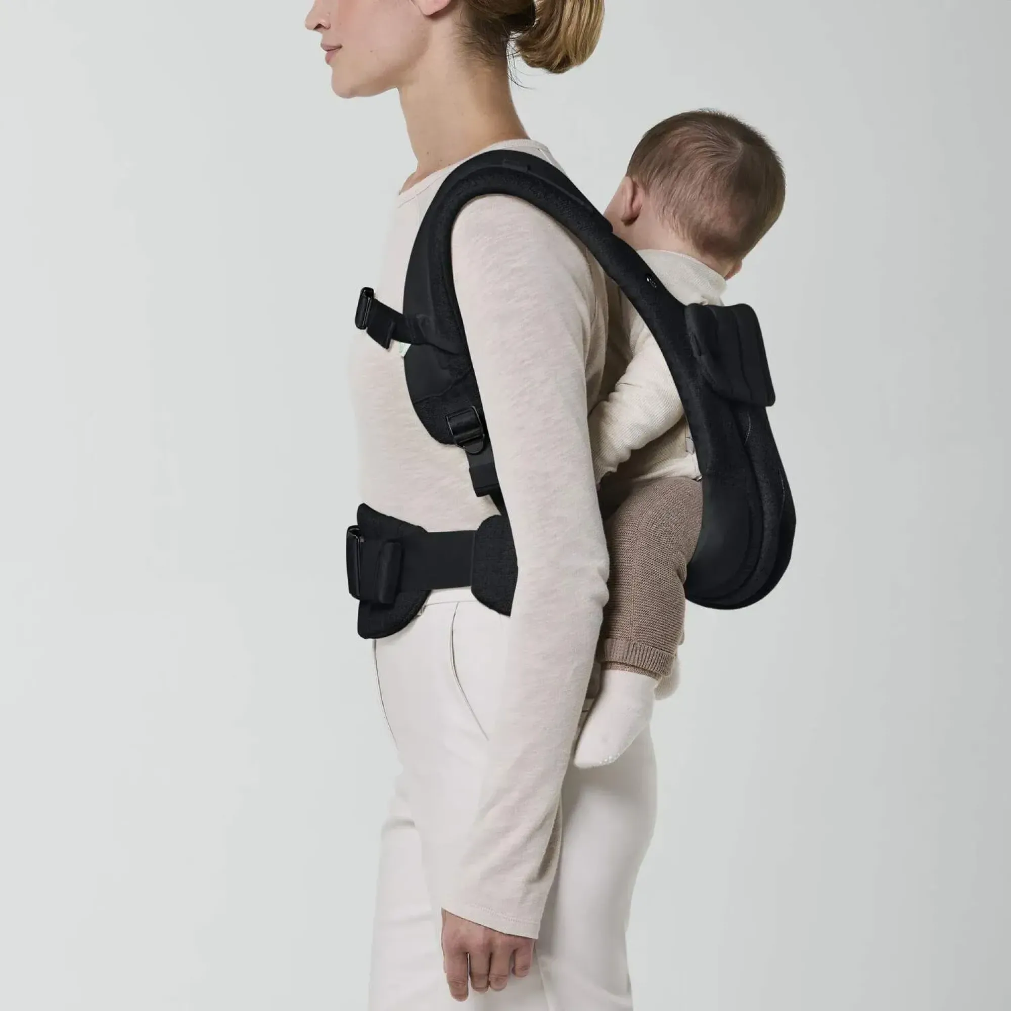 Рюкзак-кенгуру Cybex Coya Carrier Boucle Stone Black