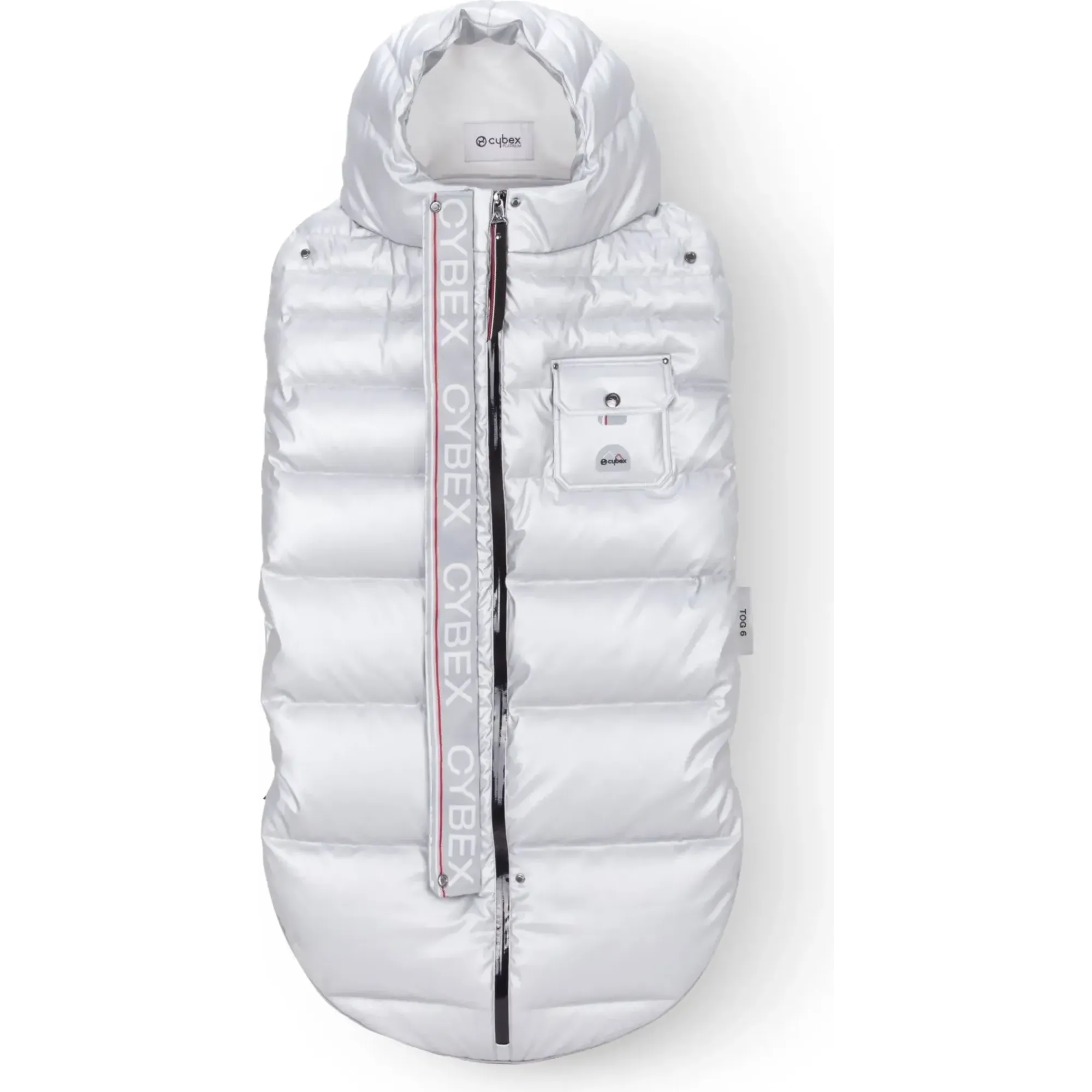 Чохол зимовий для ніг (зимовий конверт) Cybex Arctic Silver
