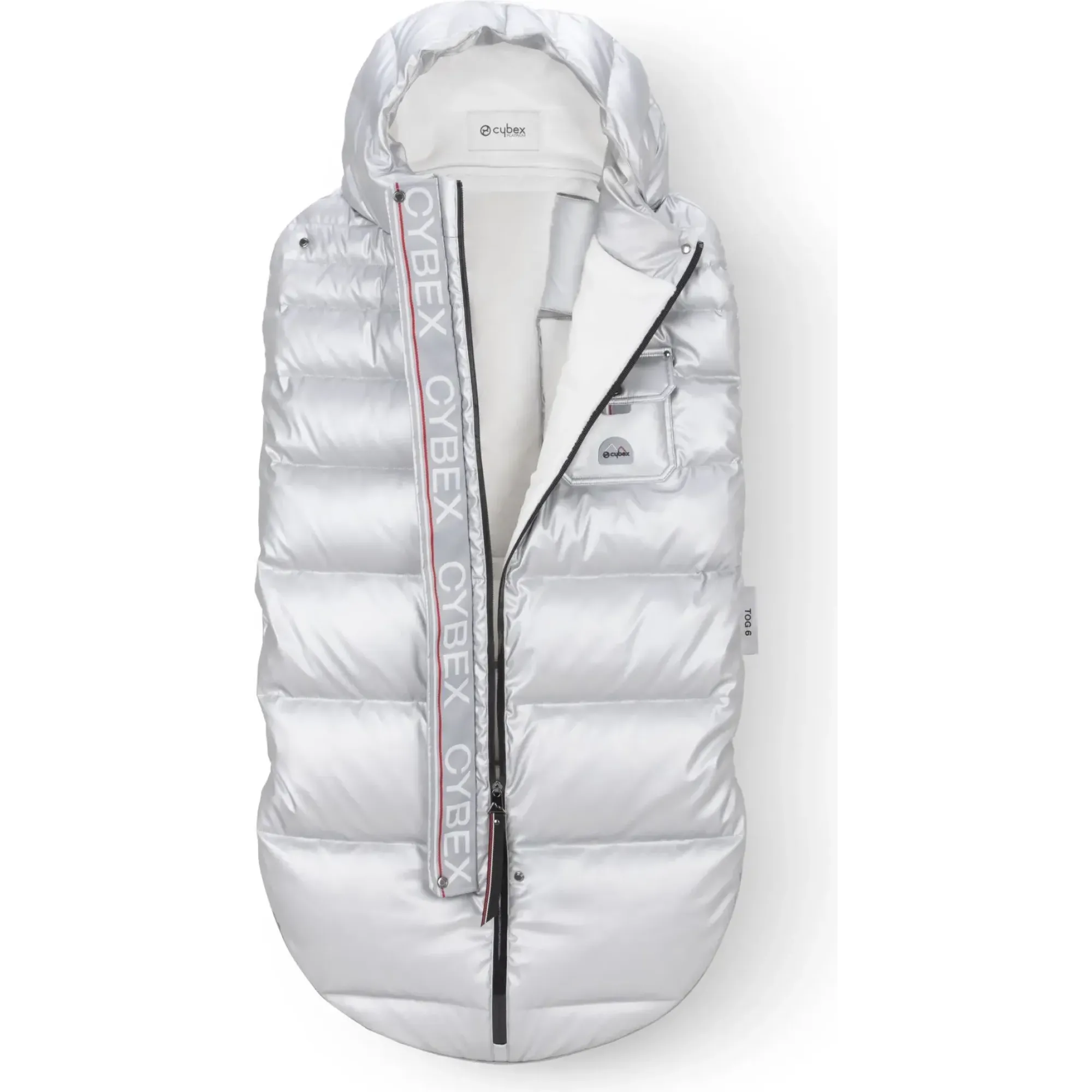 Чохол зимовий для ніг (зимовий конверт) Cybex Arctic Silver