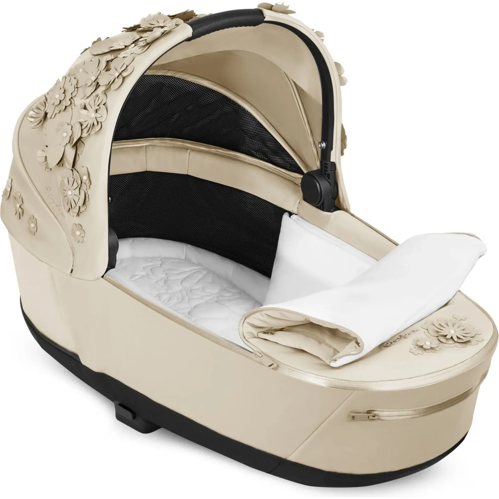 Люлька Cybex Priam Lux Simply Flowers Beige
