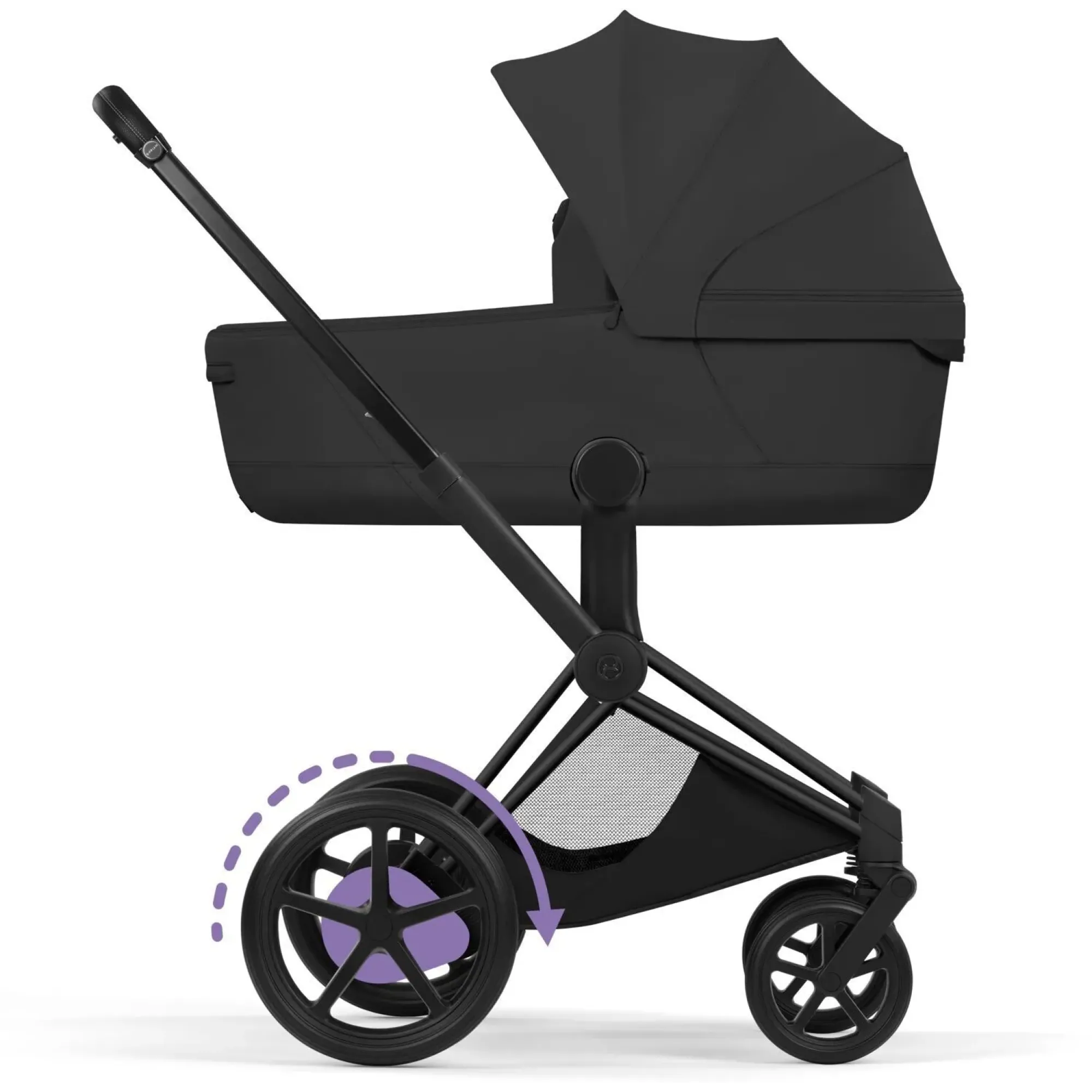 Шасі ePriam та Каркас прогулянкового блоку 5.0 Matt Black