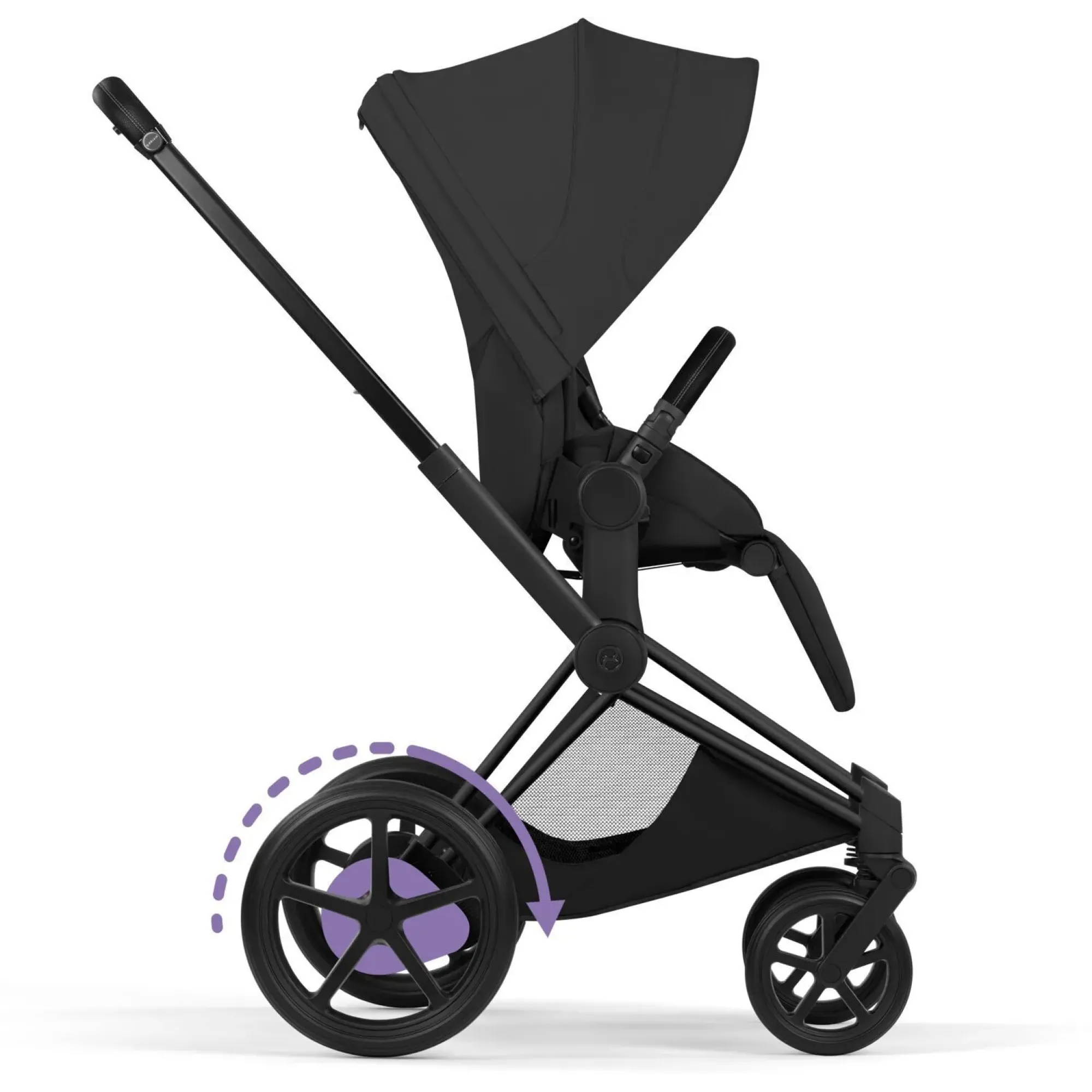 Шасі ePriam та Каркас прогулянкового блоку 5.0 Matt Black