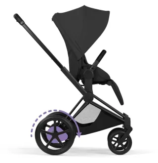 Шасі ePriam та Каркас прогулянкового блоку 5.0 Matt Black
