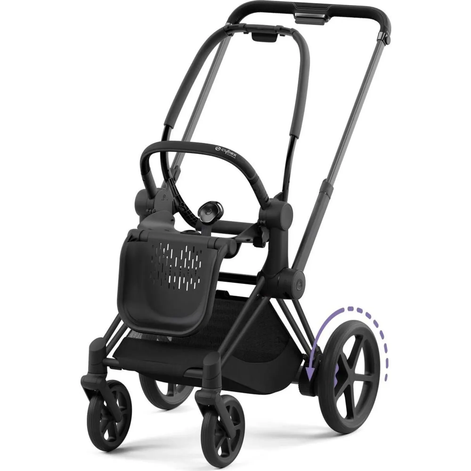 Шасі ePriam та Каркас прогулянкового блоку 4.0 Matt Black