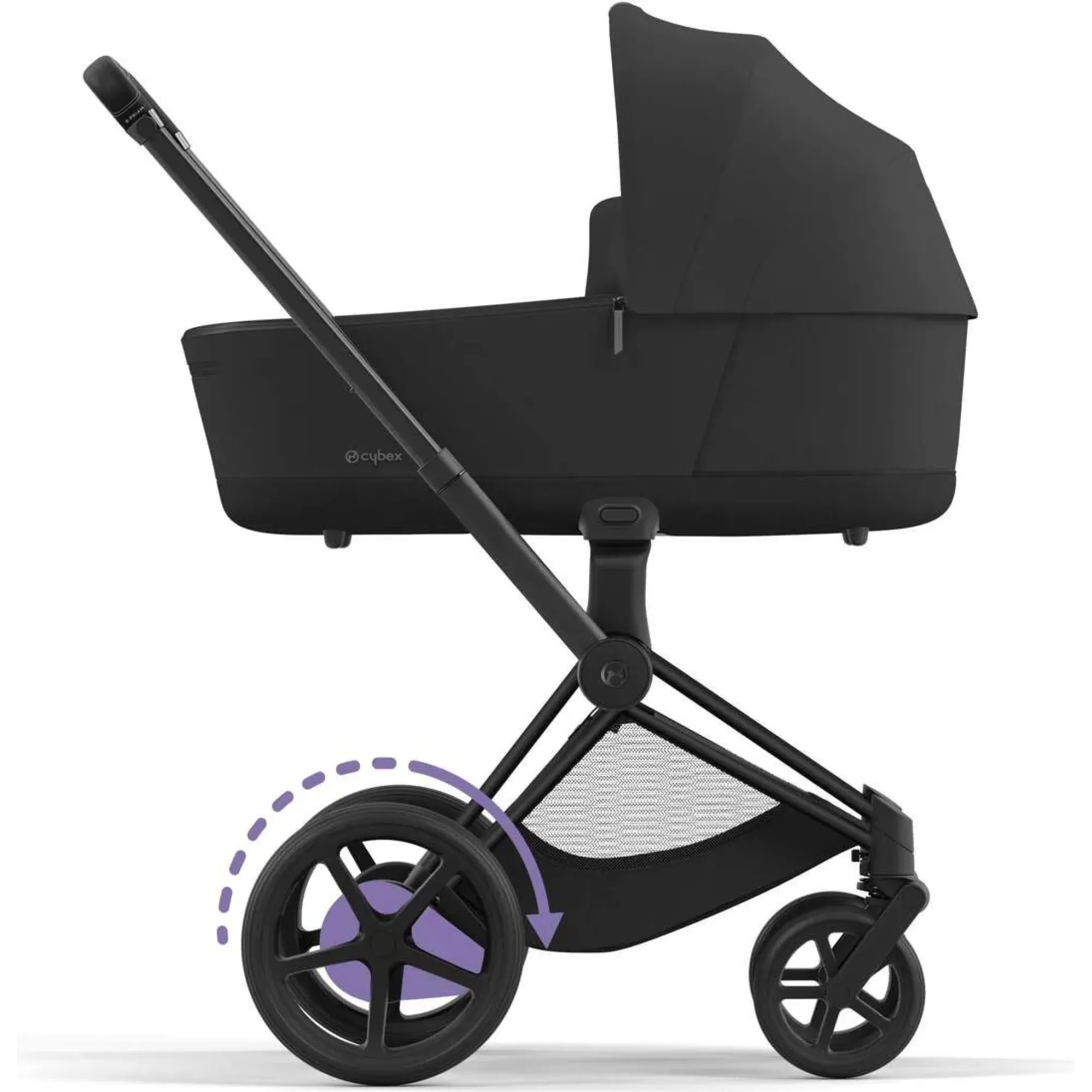Шасі ePriam та Каркас прогулянкового блоку 4.0 Matt Black