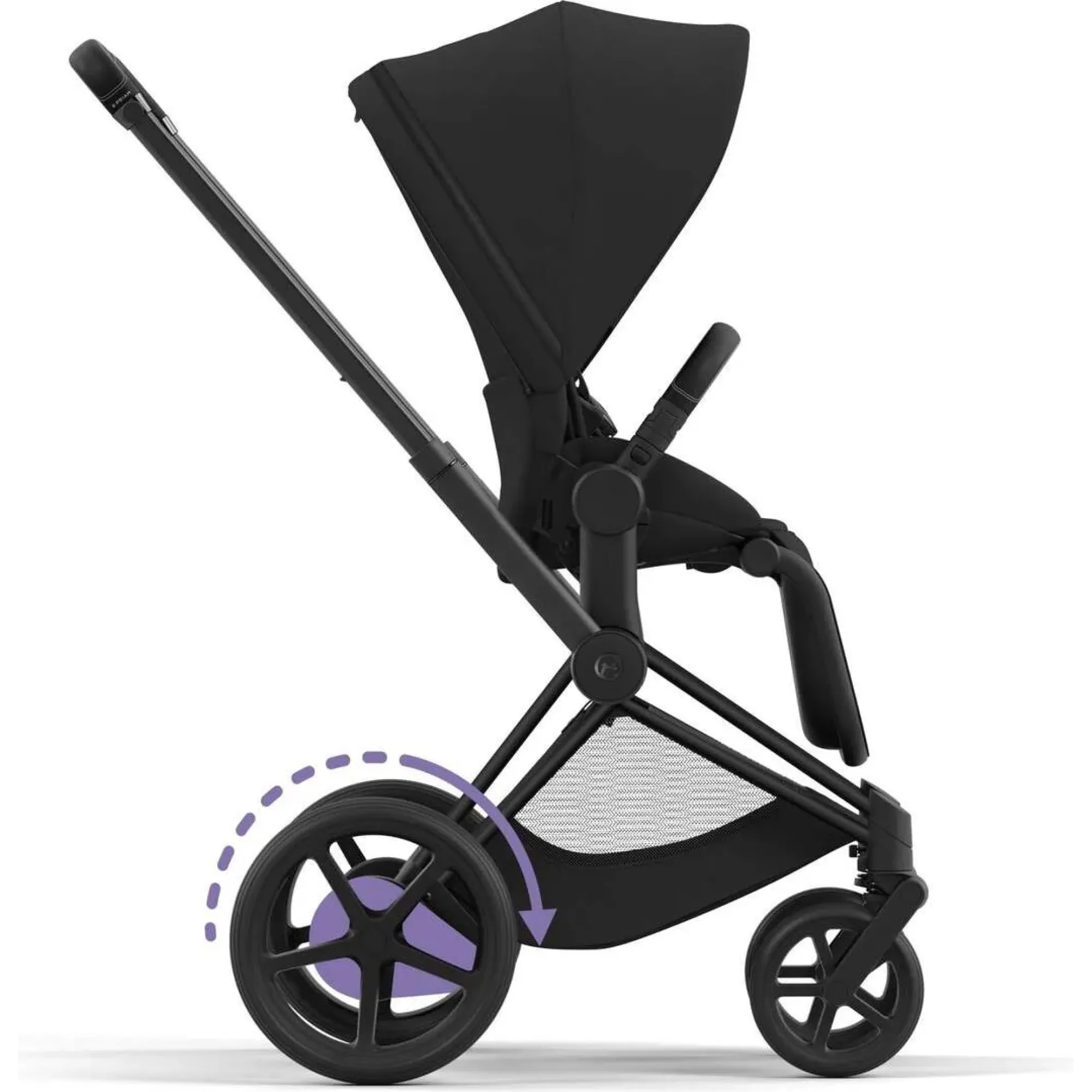 Шасі ePriam та Каркас прогулянкового блоку 4.0 Matt Black