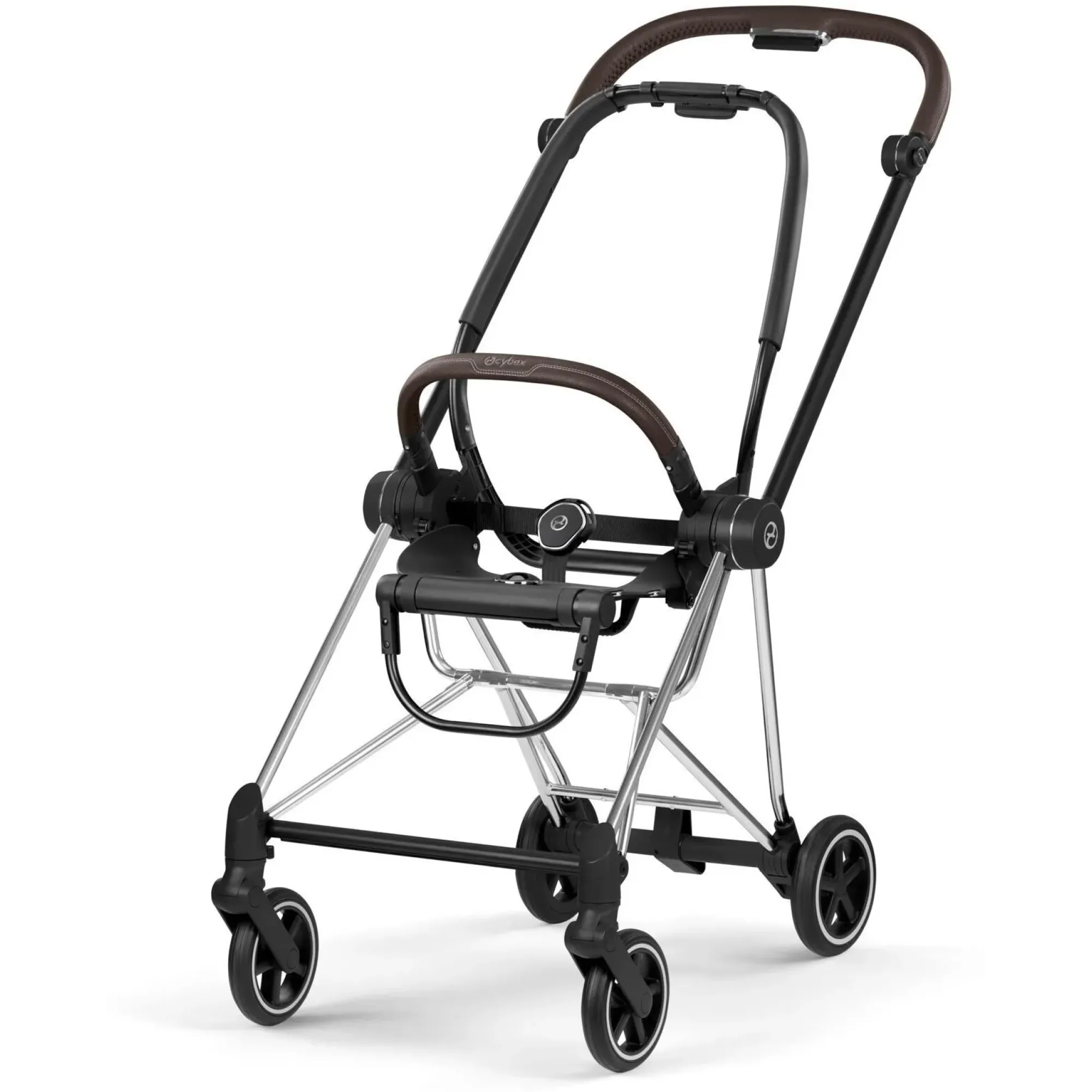 Шасі Cybex Mios 5.0 та Каркас прогулянкового блоку Chrome Brown
