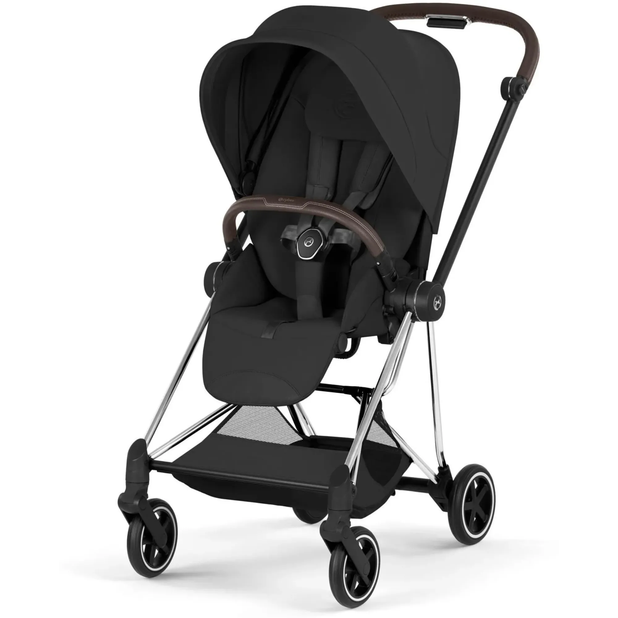Шасі Cybex Mios 5.0 та Каркас прогулянкового блоку Chrome Brown