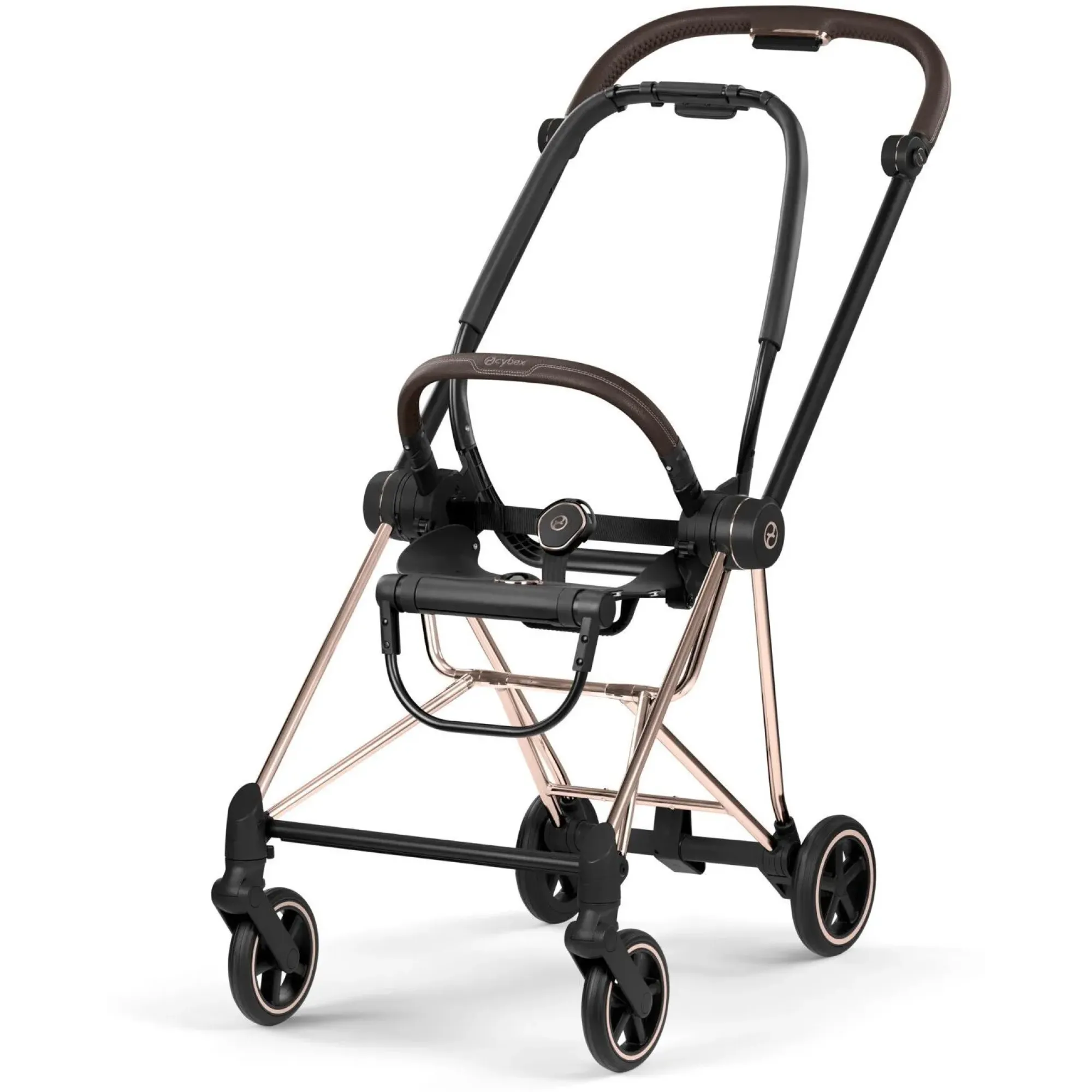 Шасі Cybex Mios 5.0 та Каркас прогулянкового блоку Rosegold