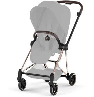 Шасі Cybex Mios 5.0 та Каркас прогулянкового блоку Rosegold
